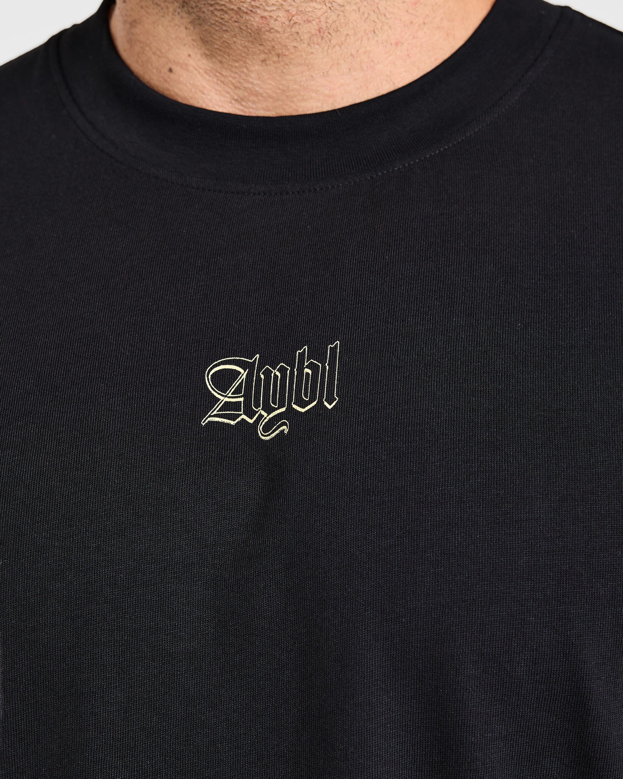 Wesley Vissers x Built to Conquer Oversized T Shirt - Zwart