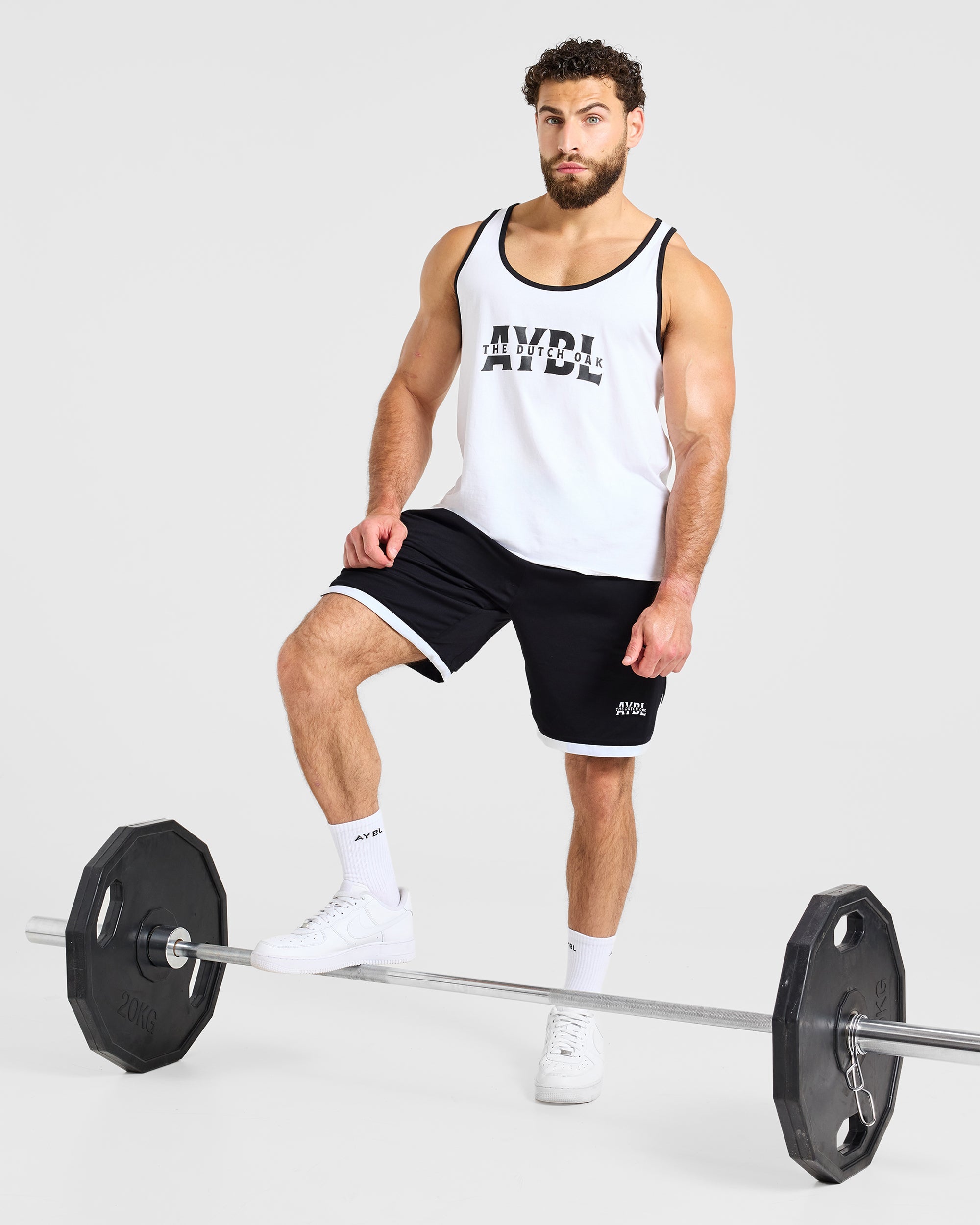 Wesley Vissers x Contrast Tank - Wit