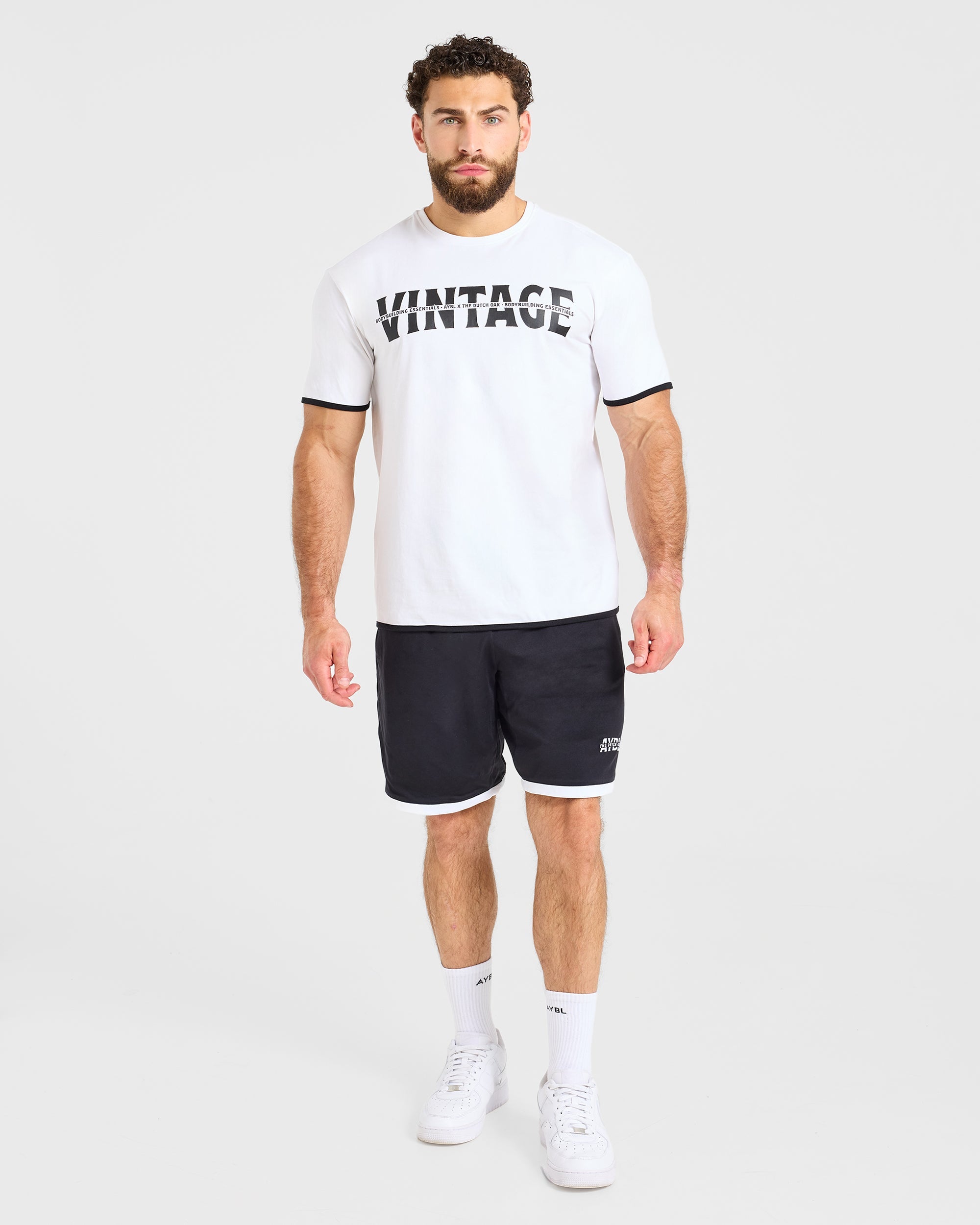Wesley Vissers x Contrast T Shirt - Wit
