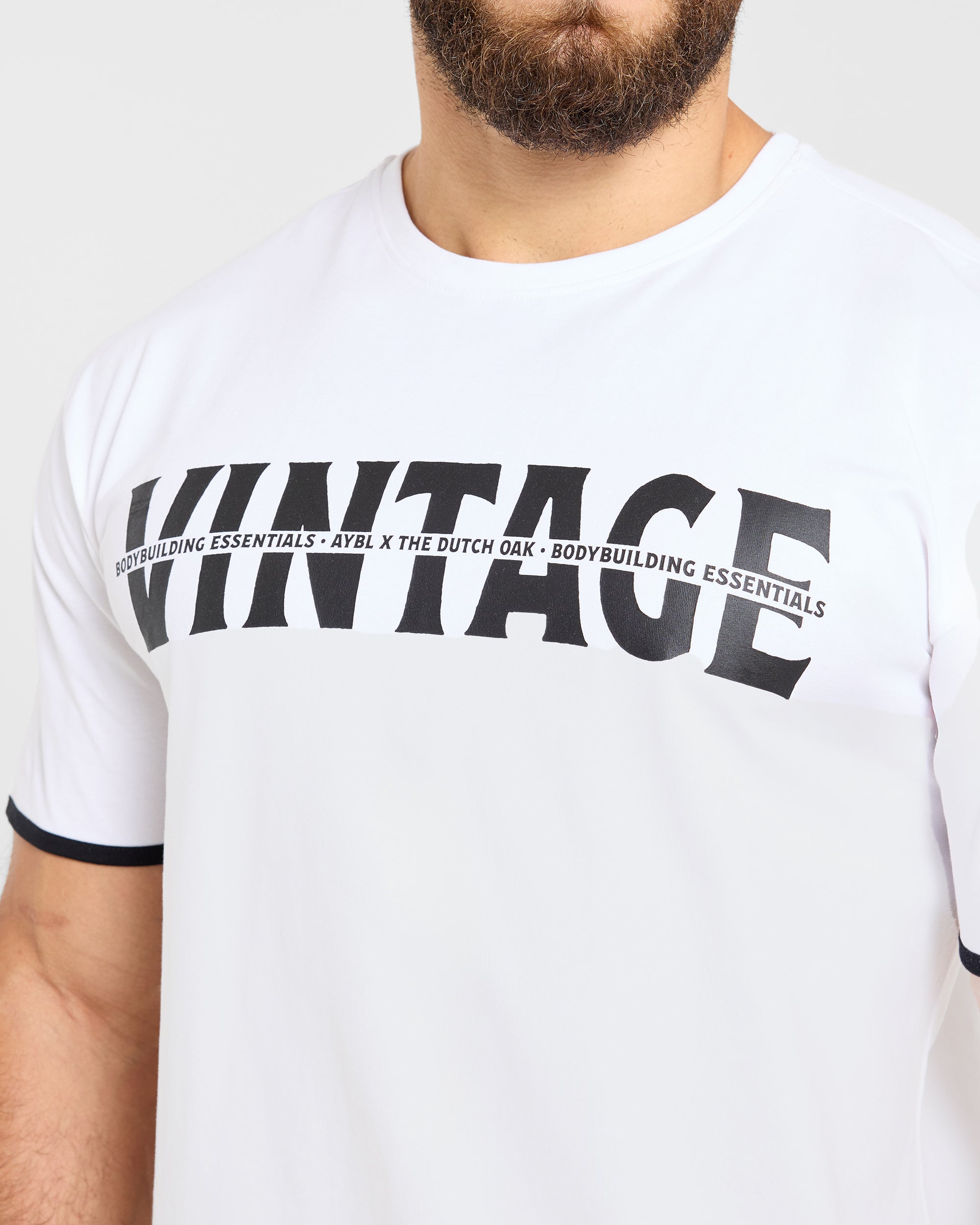 Wesley Vissers x Contrast T Shirt - Wit
