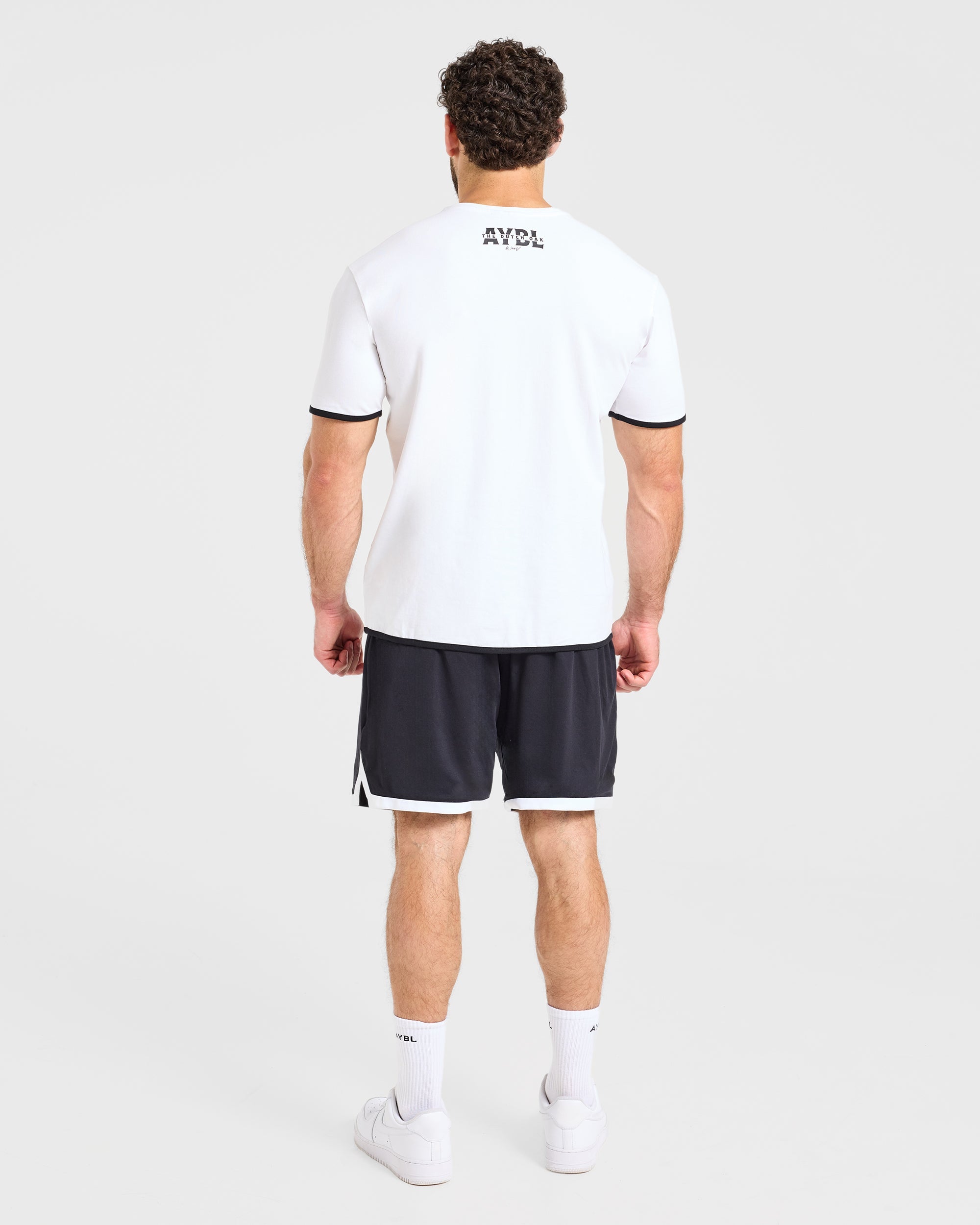 Wesley Vissers x Contrast T Shirt - Wit
