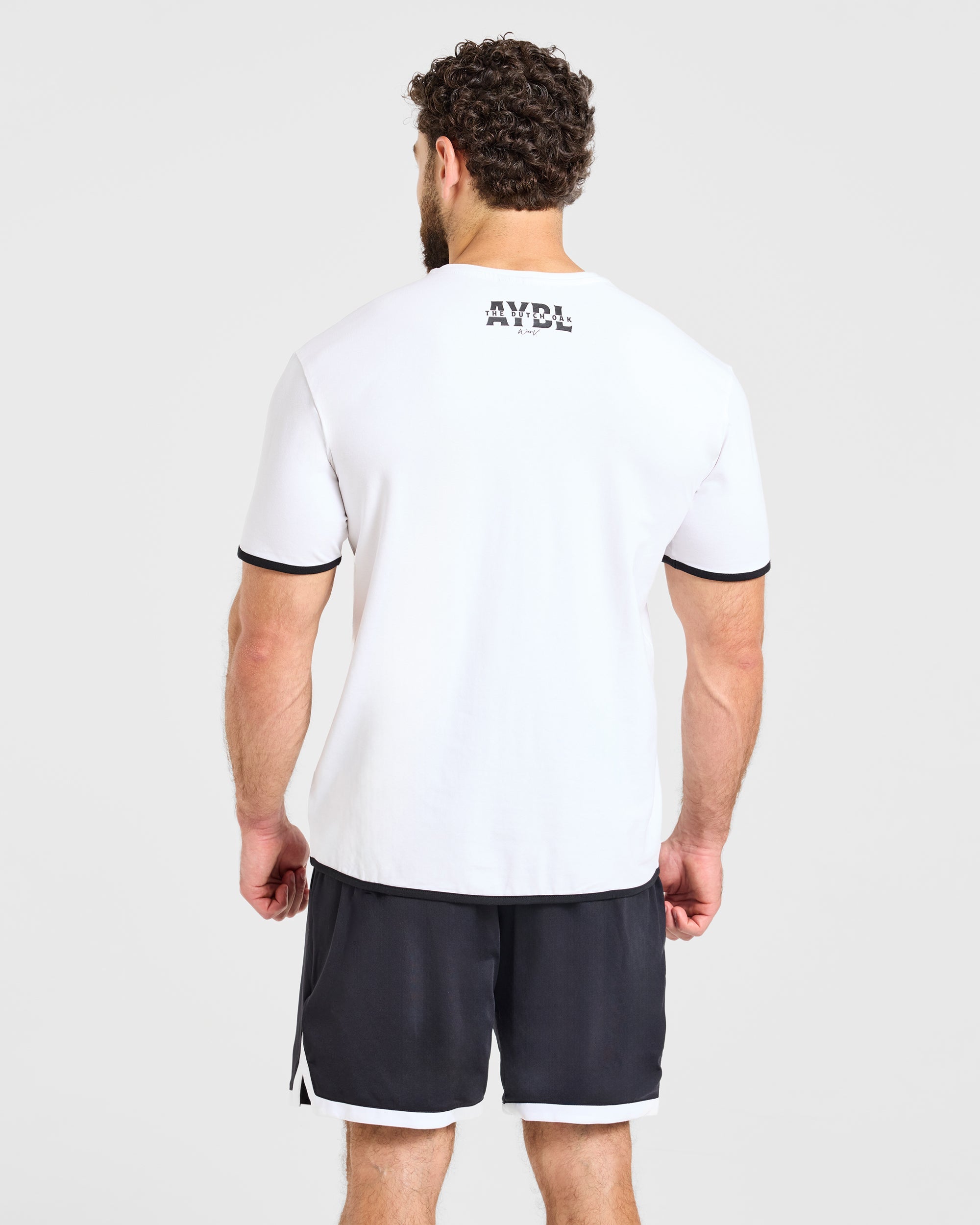 Wesley Vissers x Contrast T Shirt - Wit