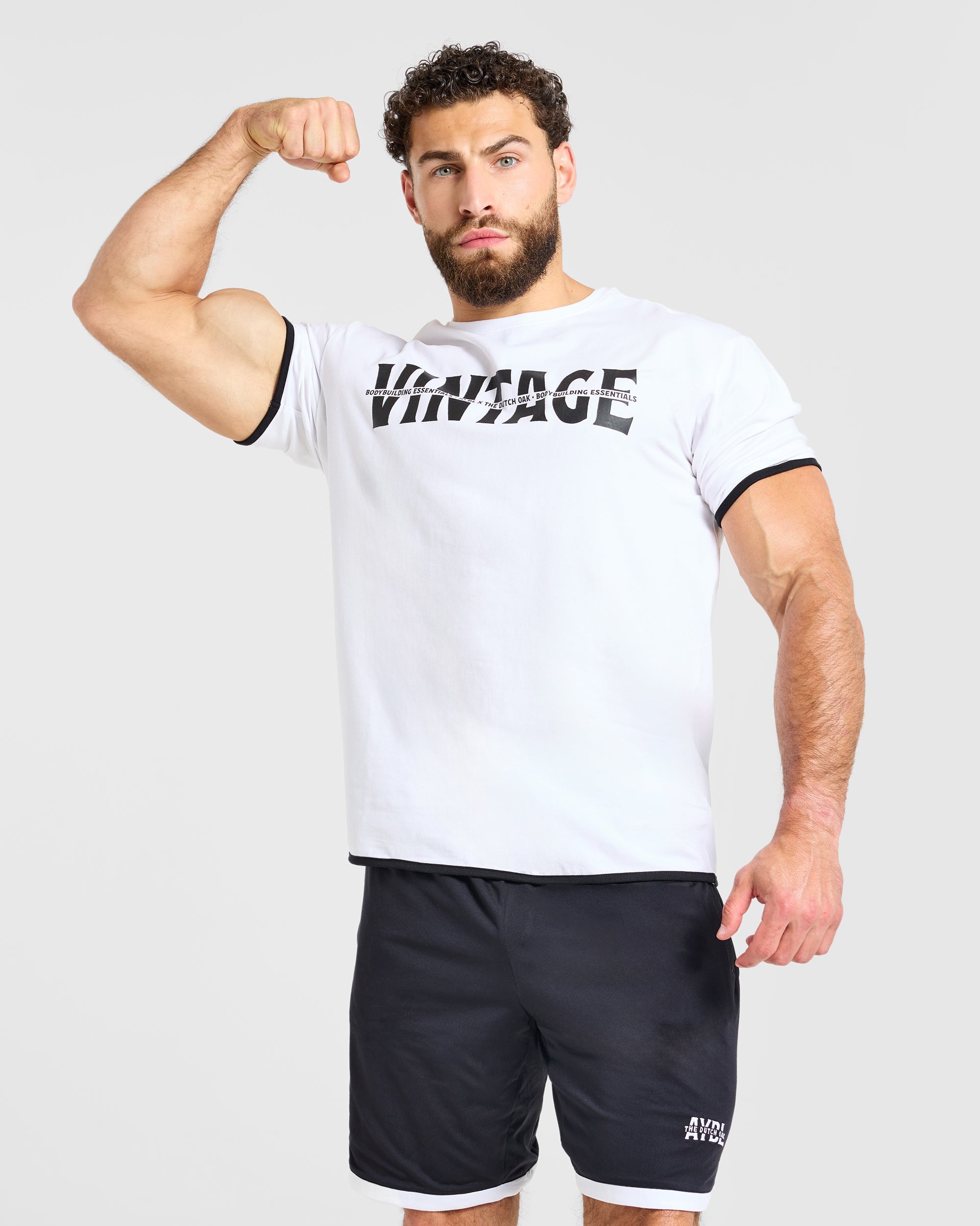 Wesley Vissers x Contrast T Shirt - Wit