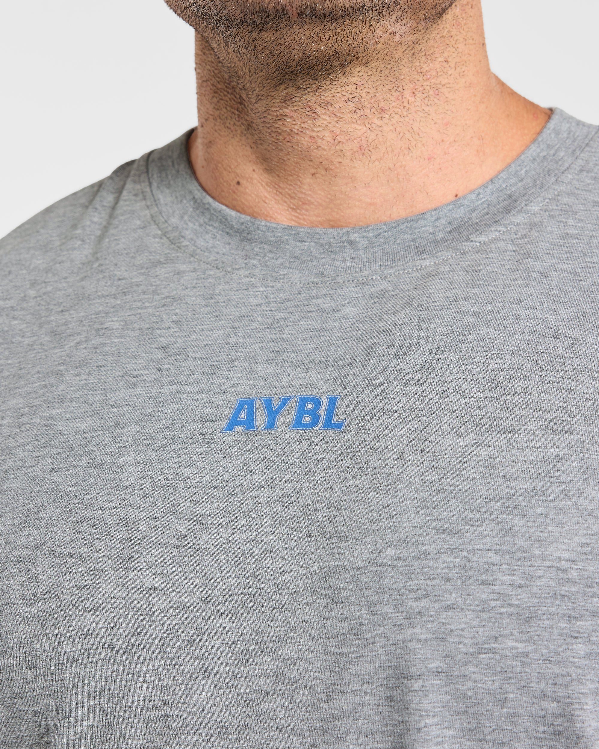 Wesley Vissers x AYBL Dutch Oak Oversized Tank - Mid Marl Grijs