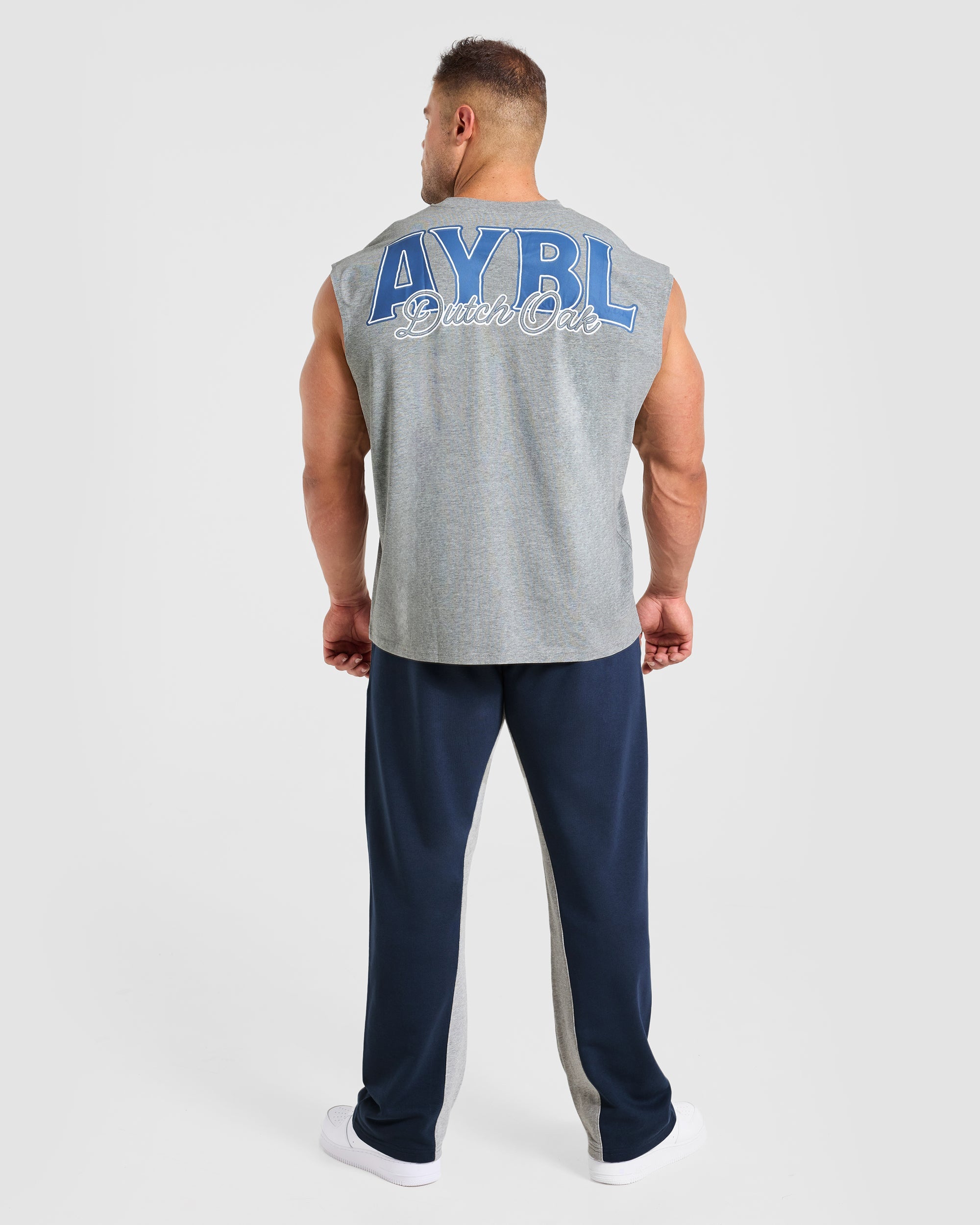 Wesley Vissers x AYBL Dutch Oak Oversized Tank - Mid Marl Grijs