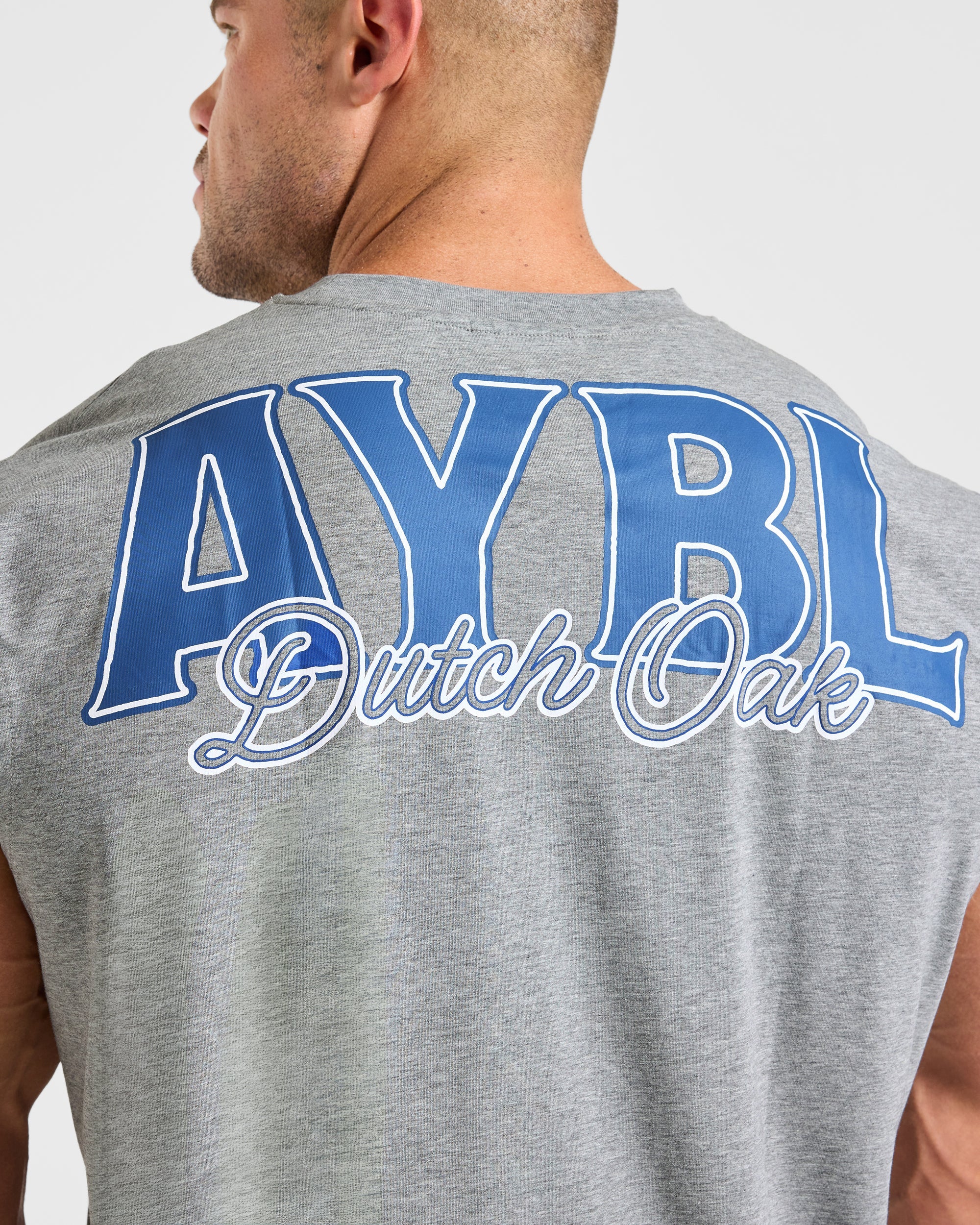 Wesley Vissers x AYBL Dutch Oak Oversized Tank - Mid Marl Grijs