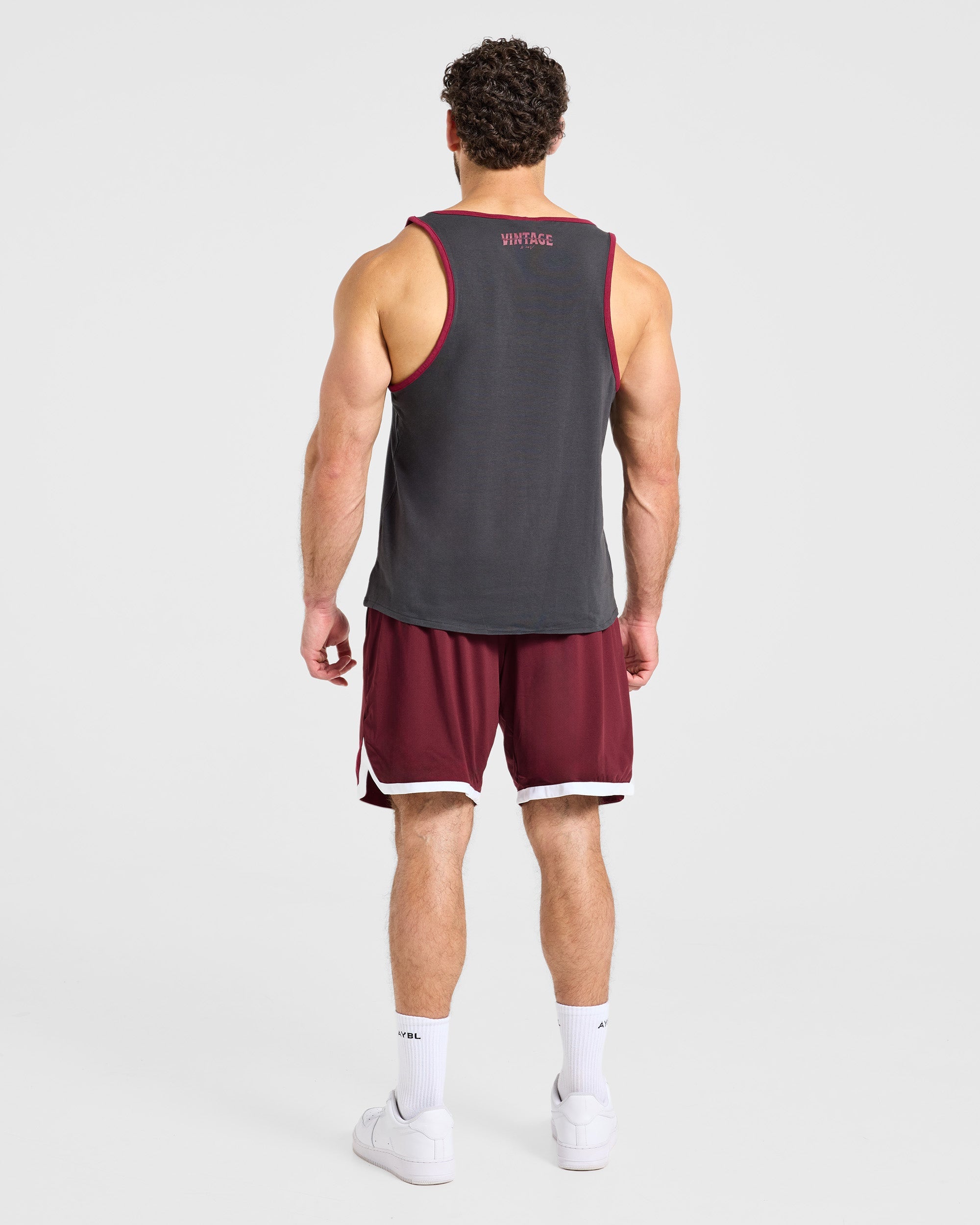 Wesley Vissers x Old School Contrast Shorts - Port Rood