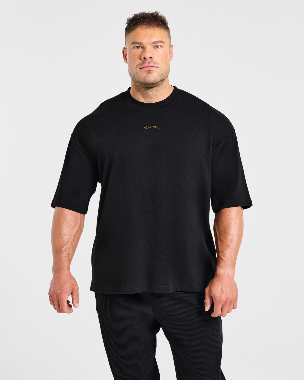 Wesley Vissers x Golden Pursuit Oversized T Shirt - Zwart