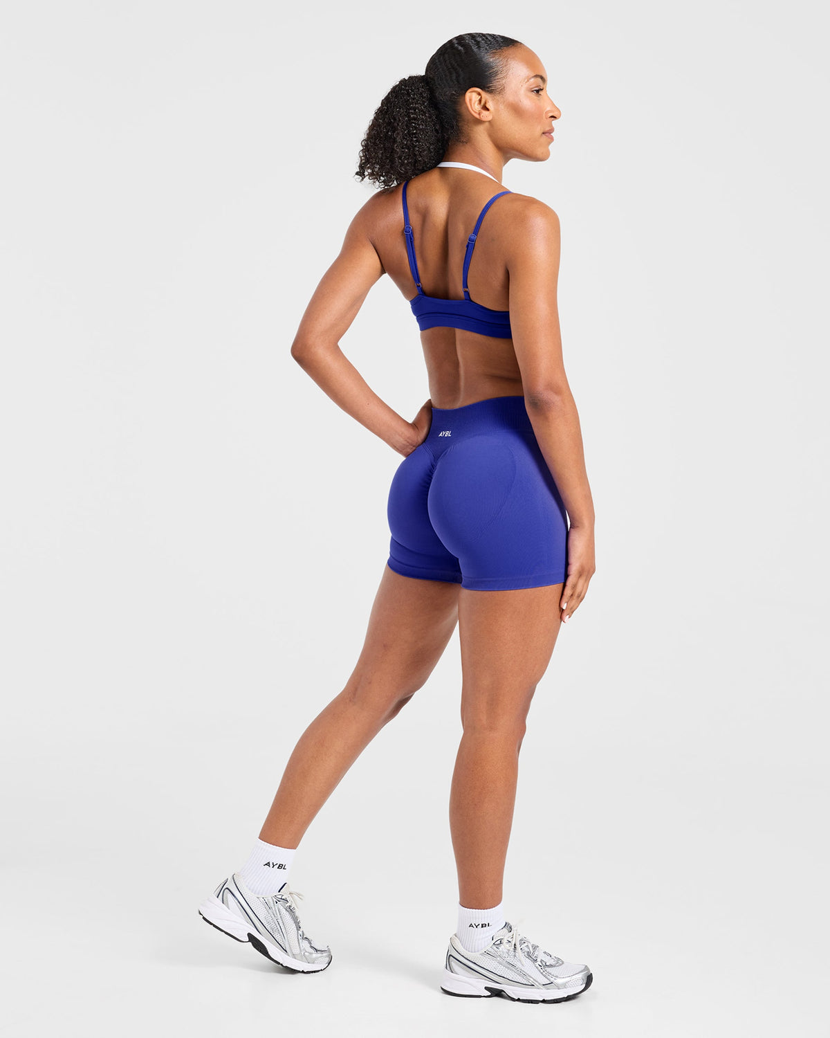 Essential Double Layer Sports Bra - Cobalt
