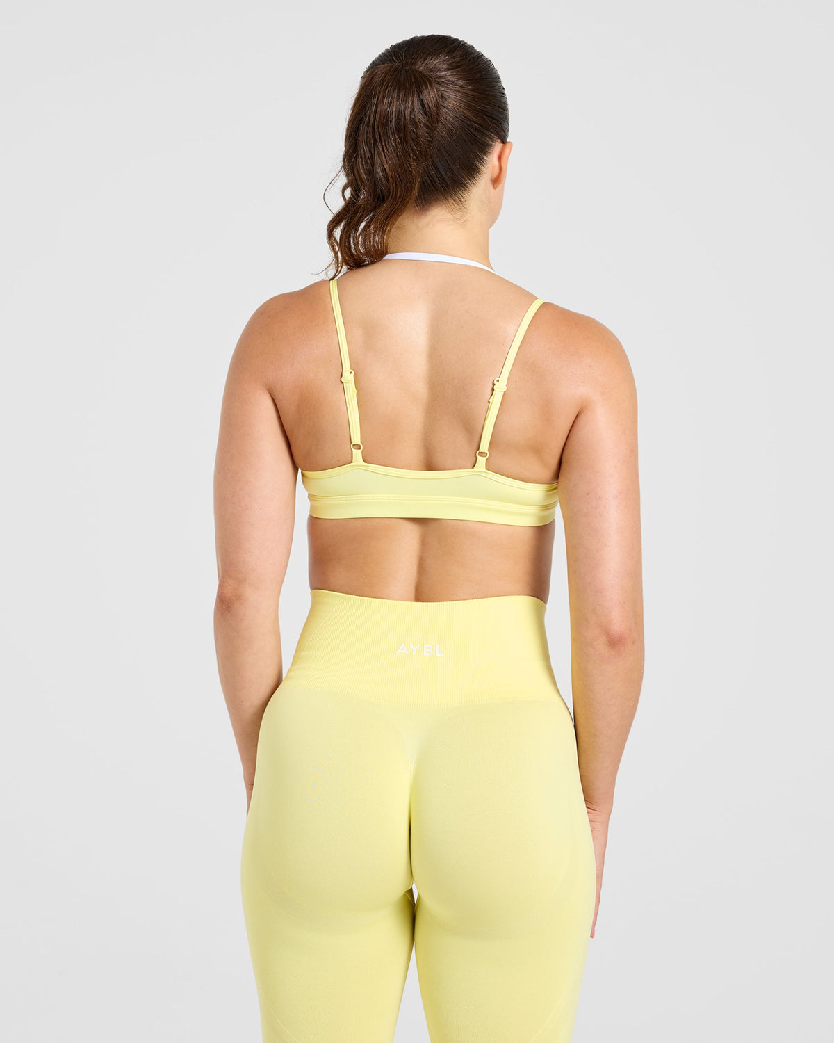 Essential Double Layer Sports Bra - Geel