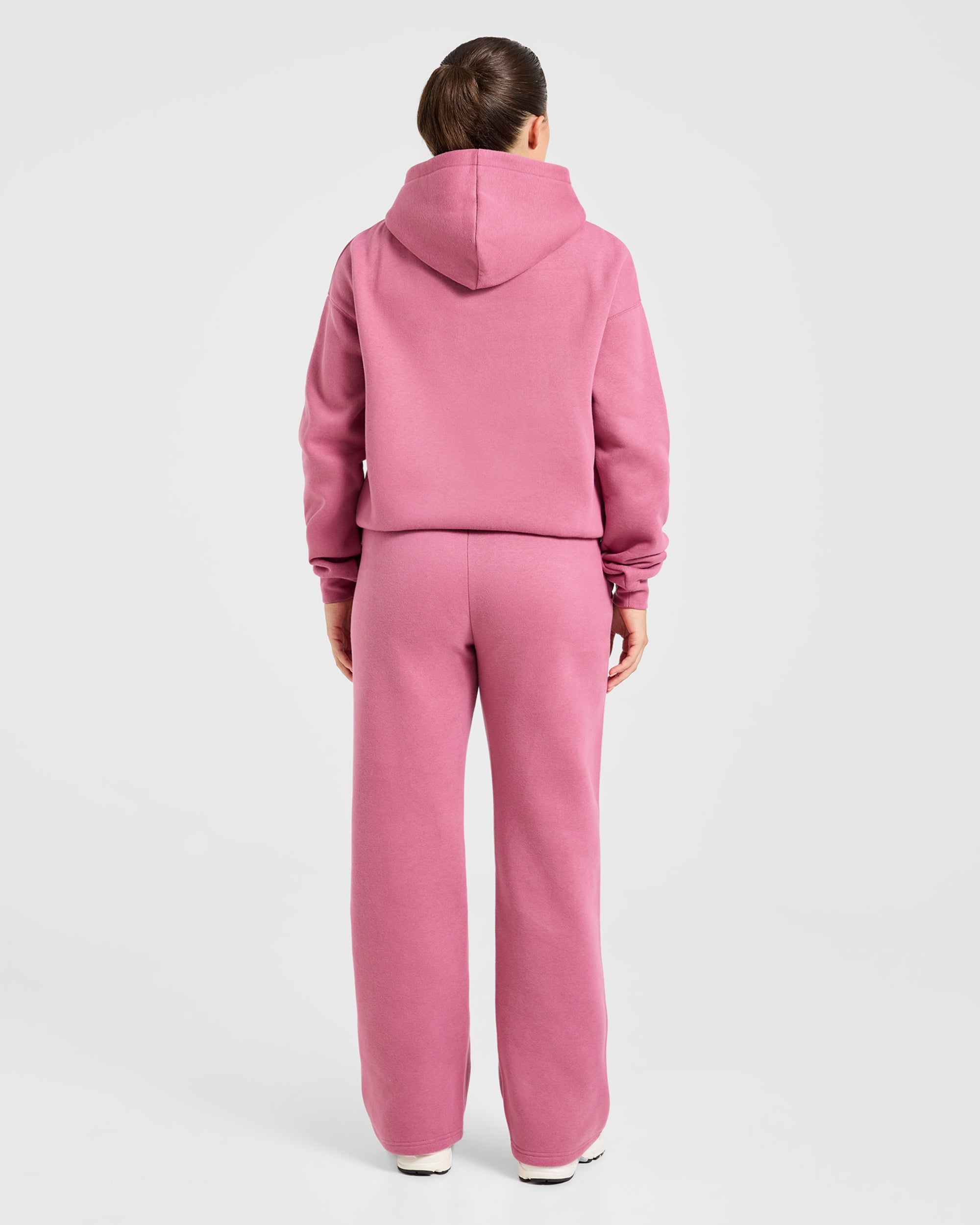 Varsity 2.0 Oversized Hoodie - Dusty Rose