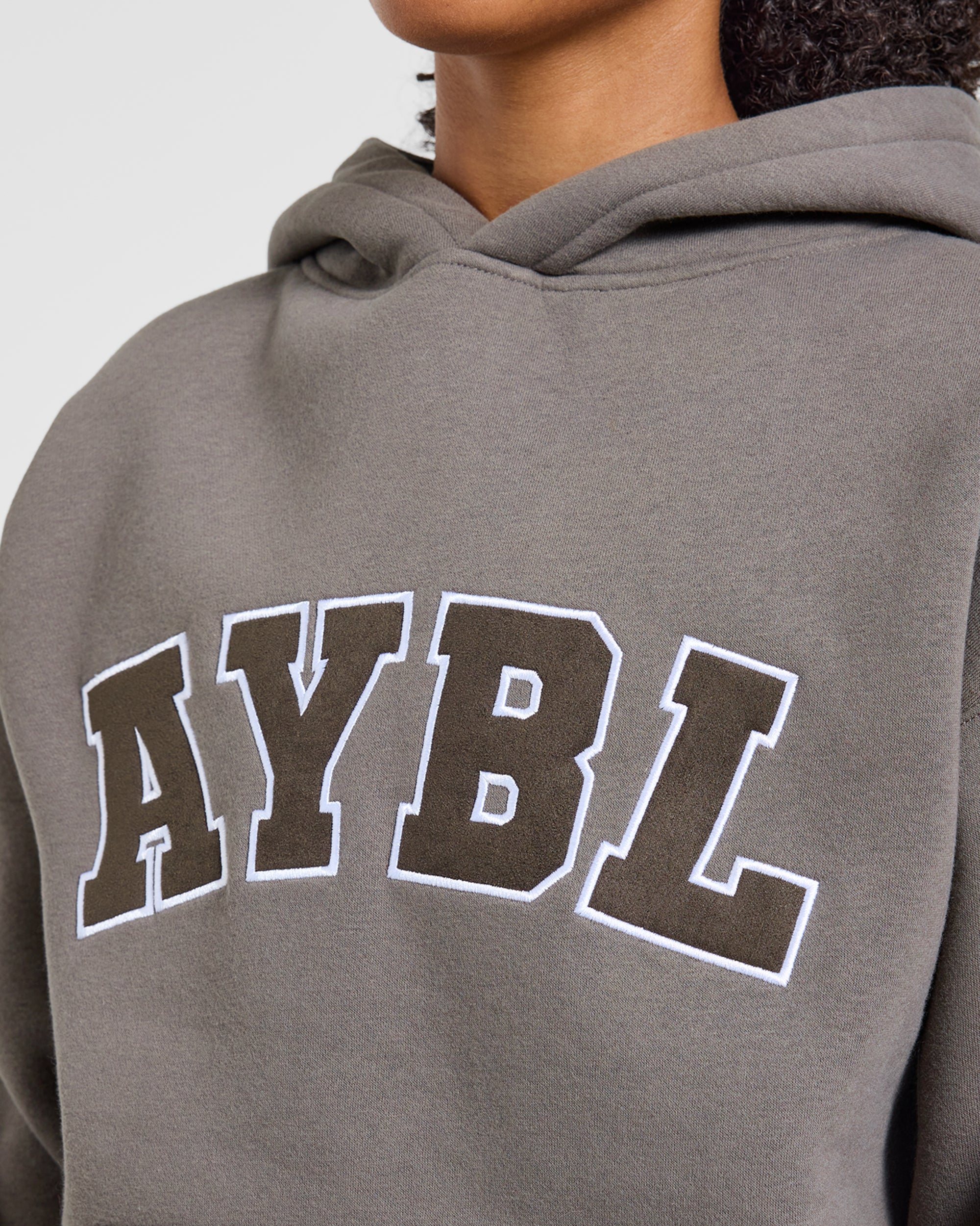 Varsity 2.0 Oversized Hoodie - Slate Bruin