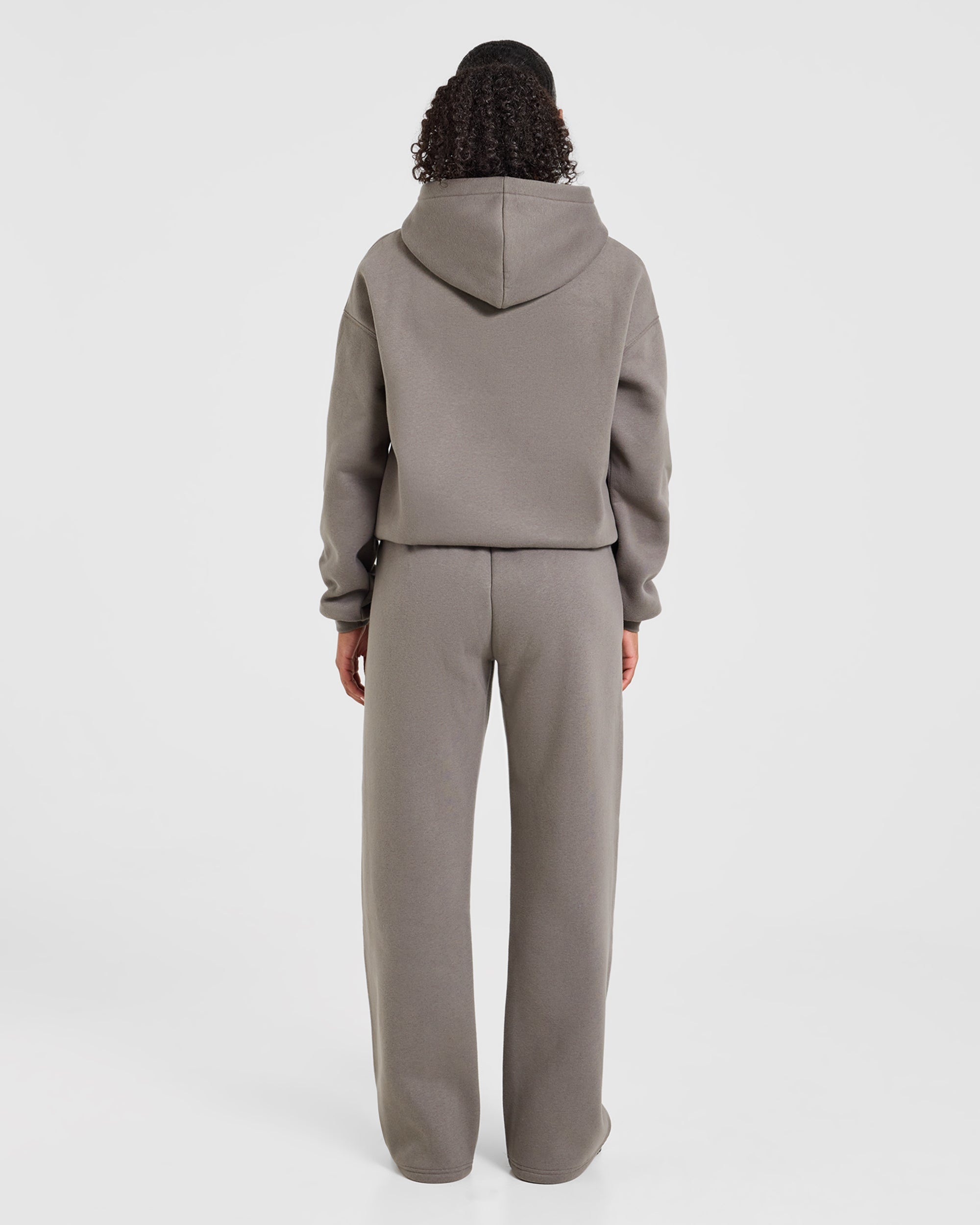 Varsity 2.0 Oversized Straight Leg Joggers - Slate Bruin