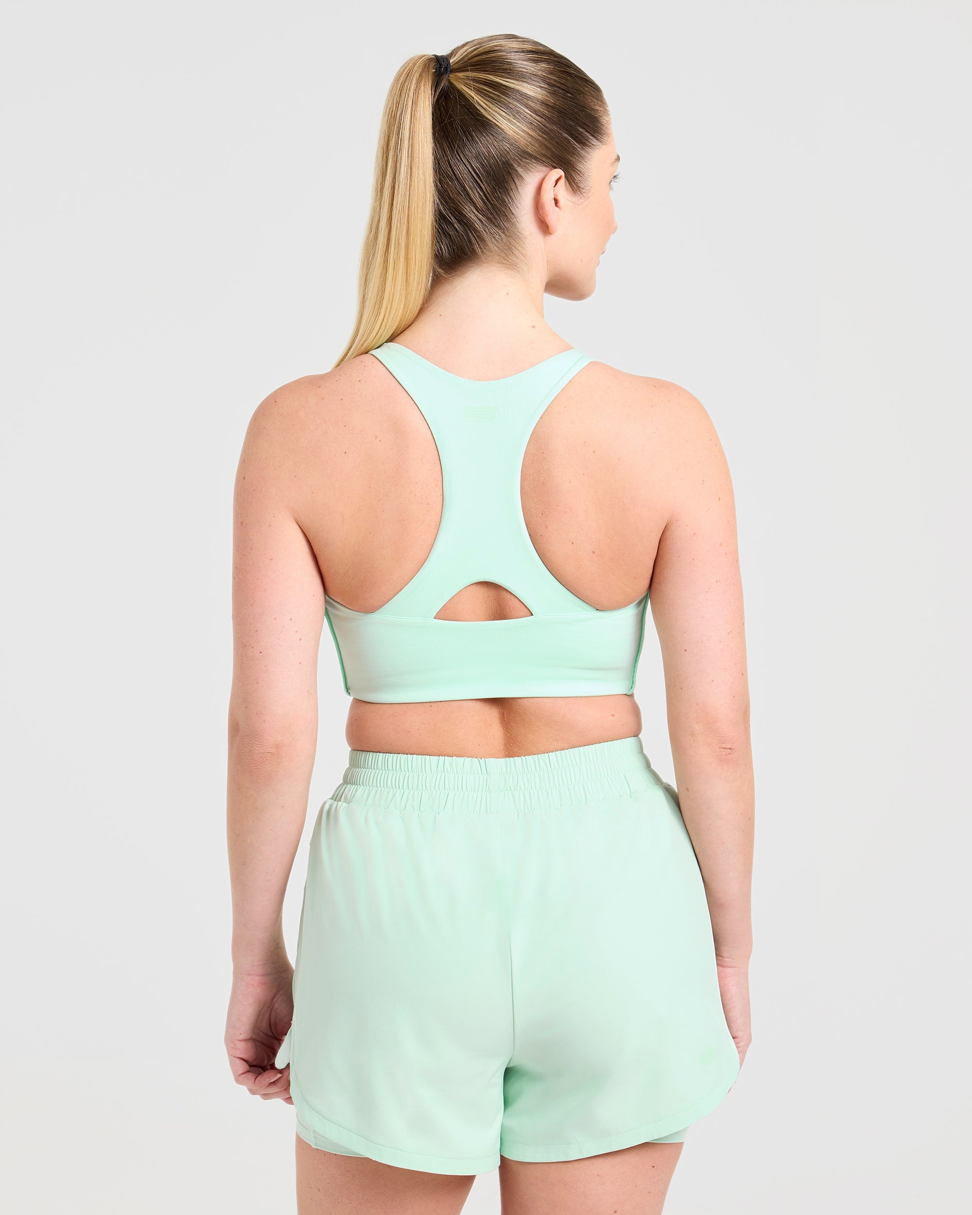 Run Sports Bra - Cool Mint