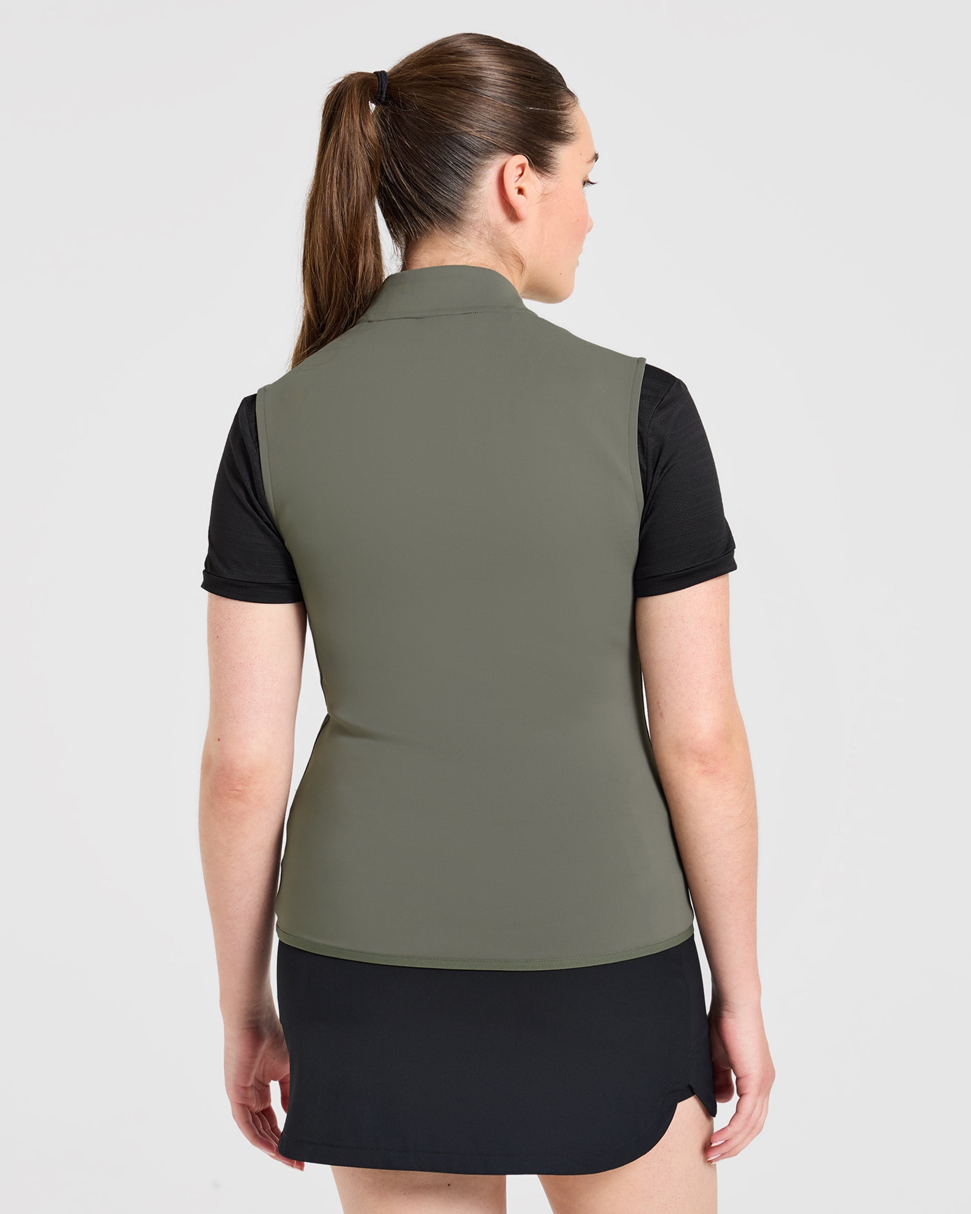 Classic 1/4 Zip Vest - Deep Sage