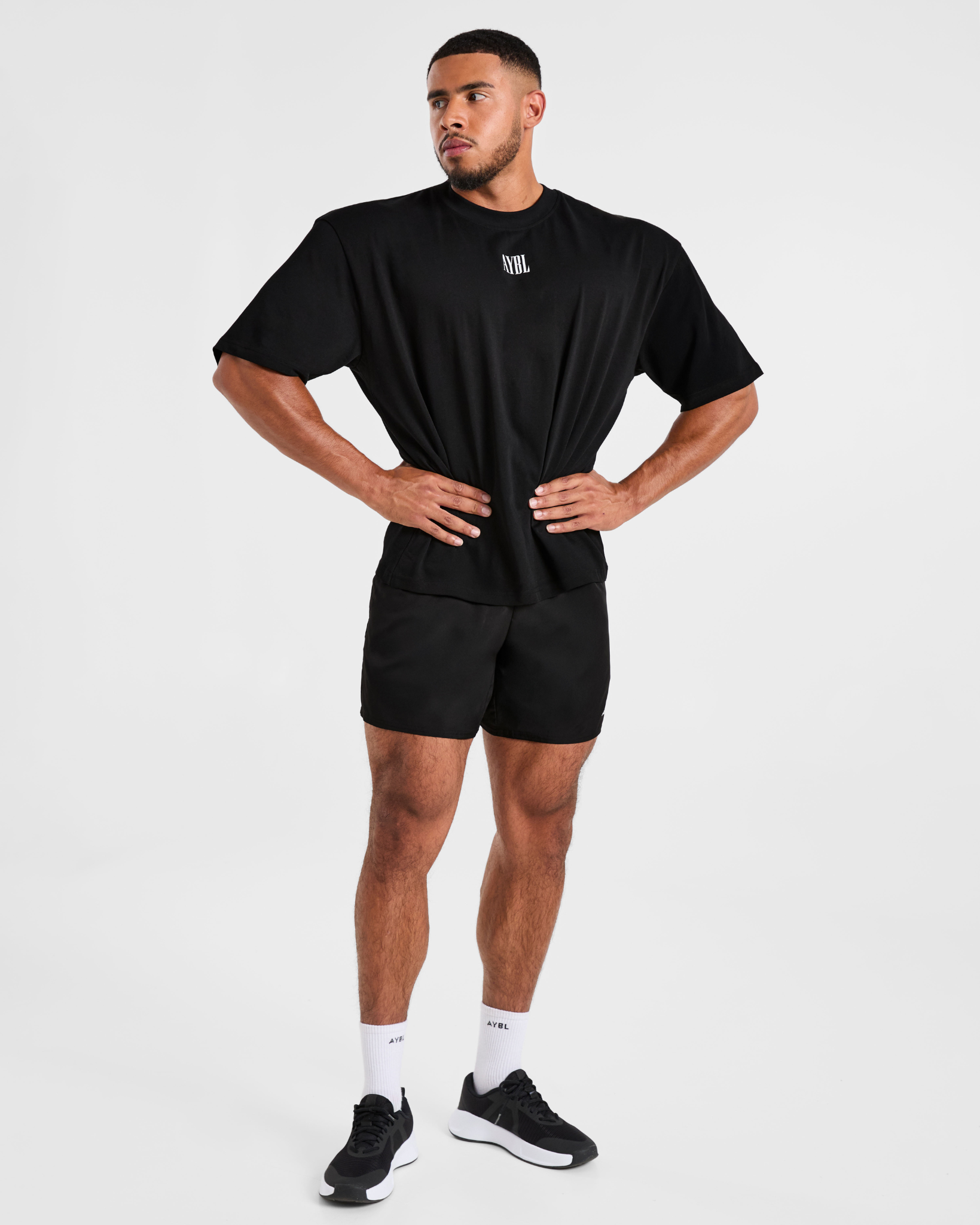 Wesley Vissers x Champion Mindset Oversized T Shirt - Zwart