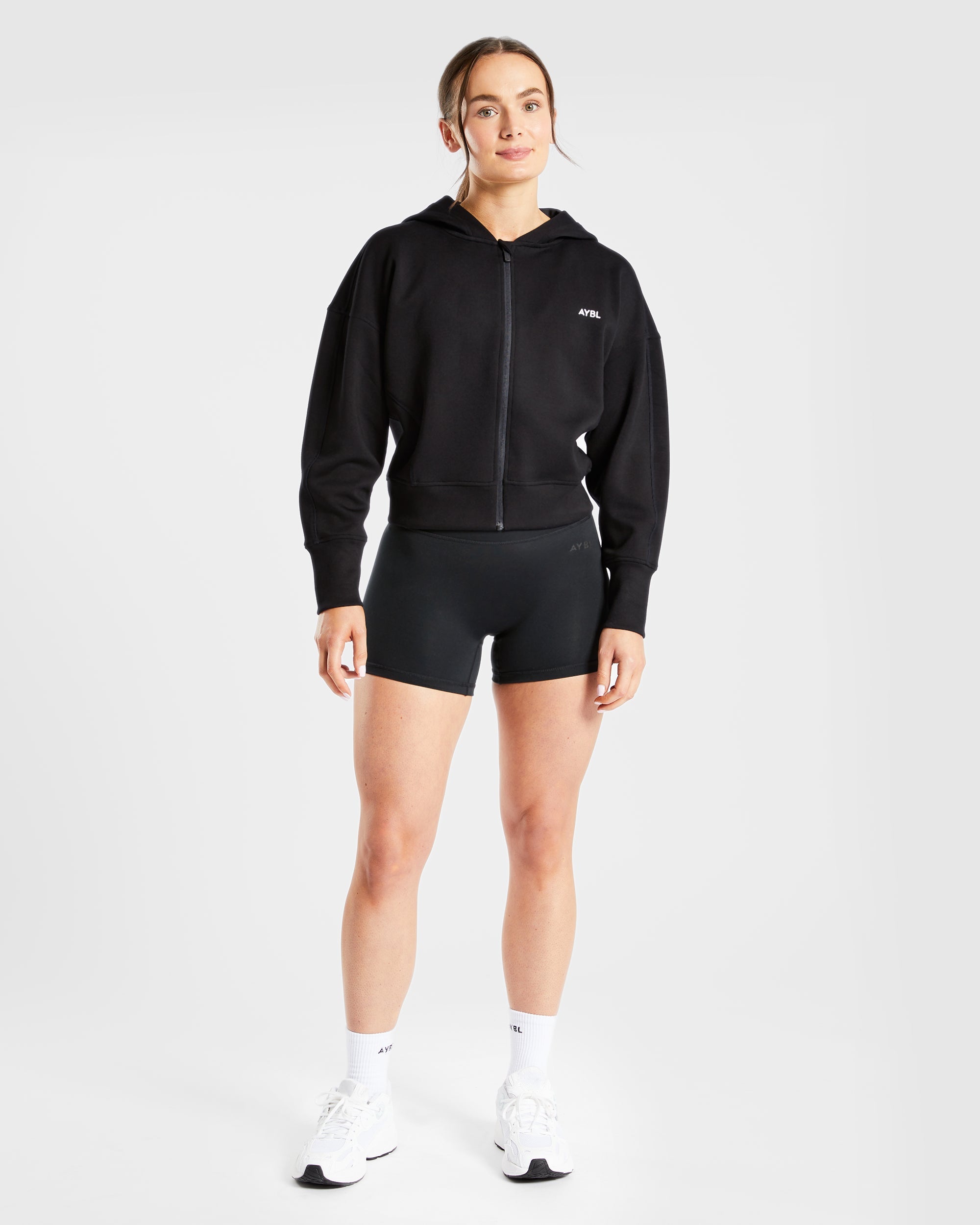 Zip Up Jacket - Zwart