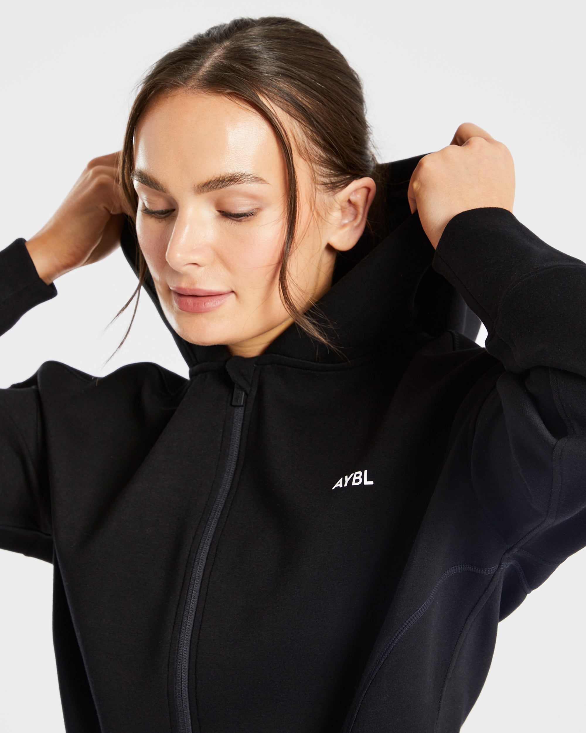 Zip Up Jacket - Zwart