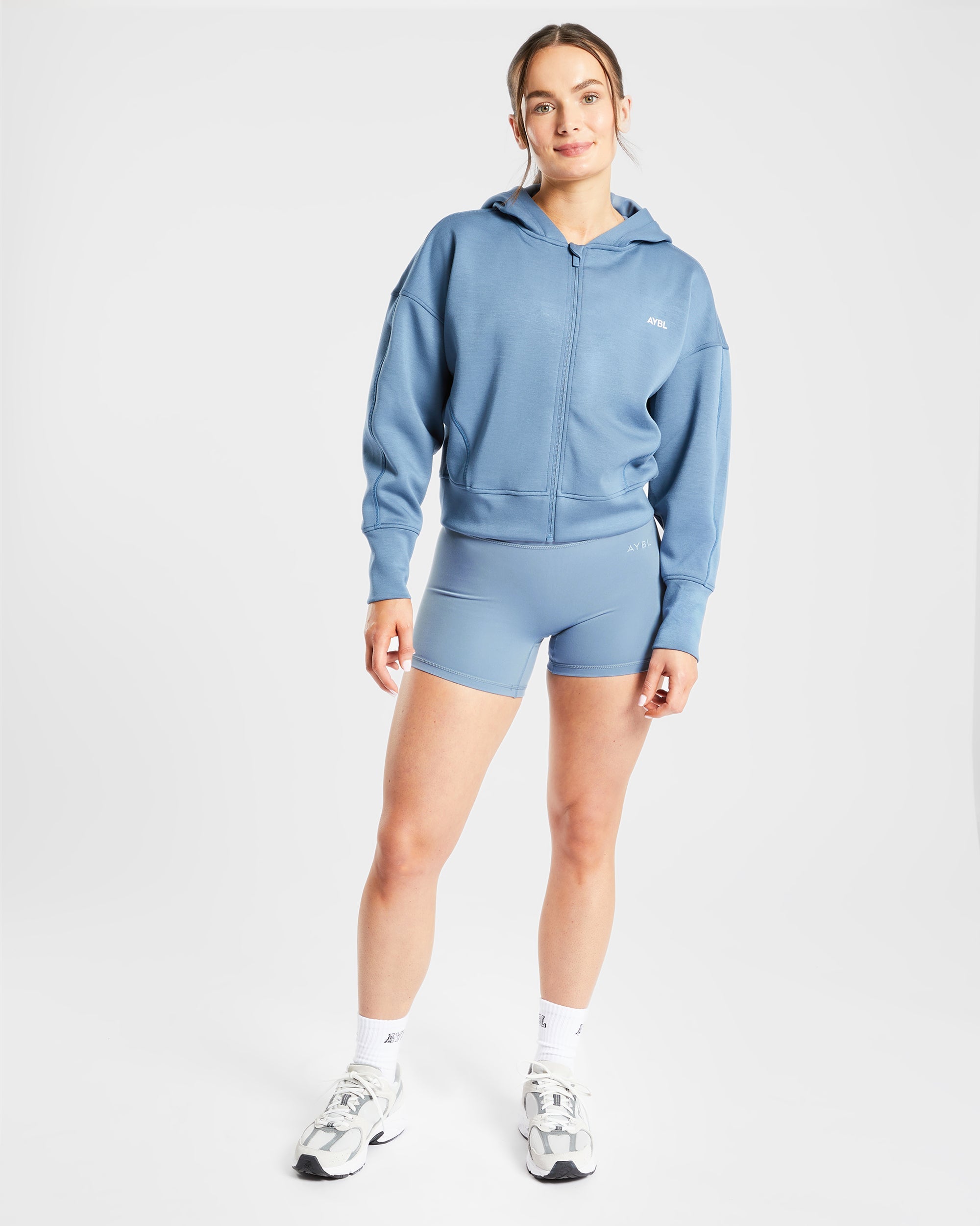 Zip Up Jacket - Blauw