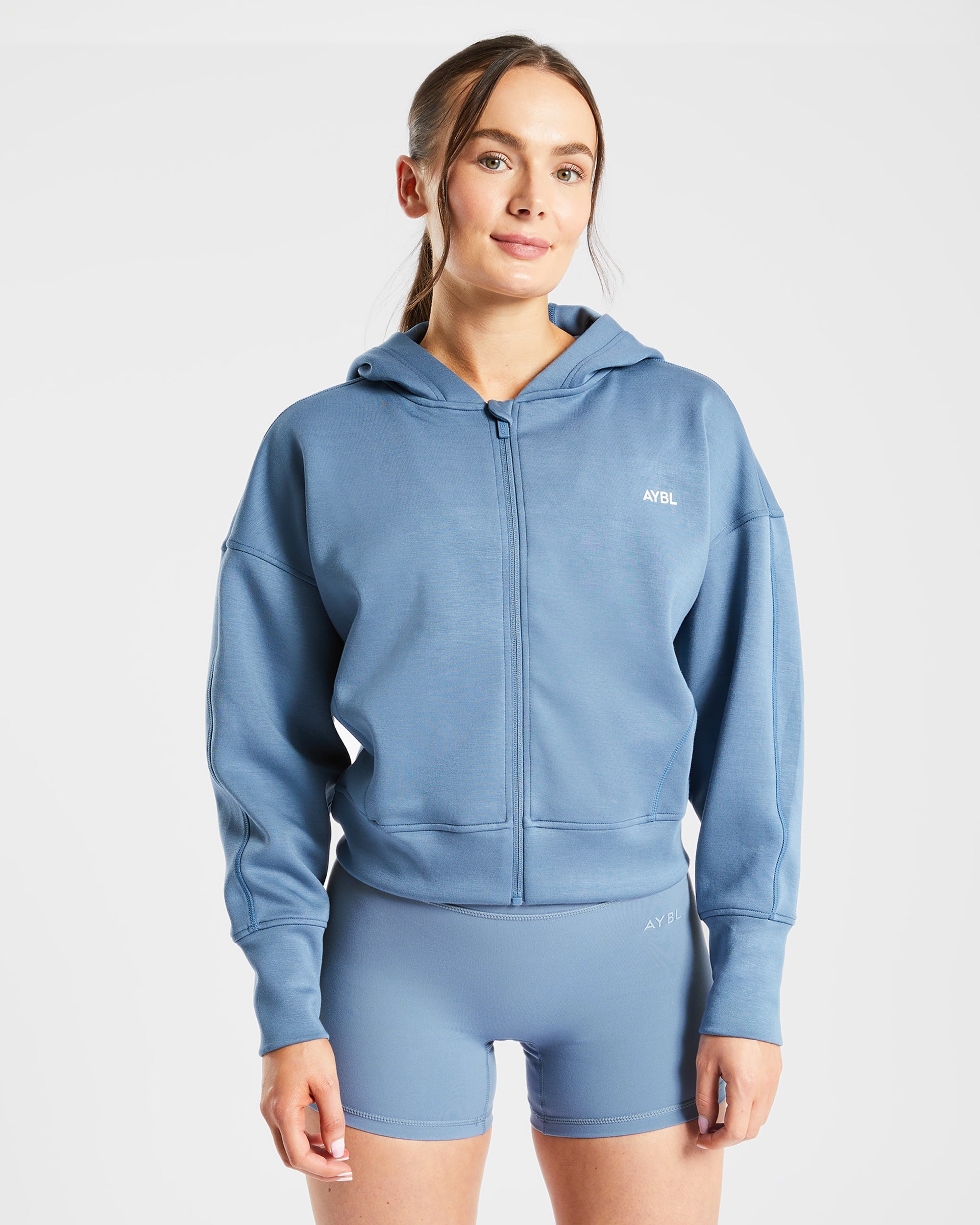 Zip Up Jacket - Blauw