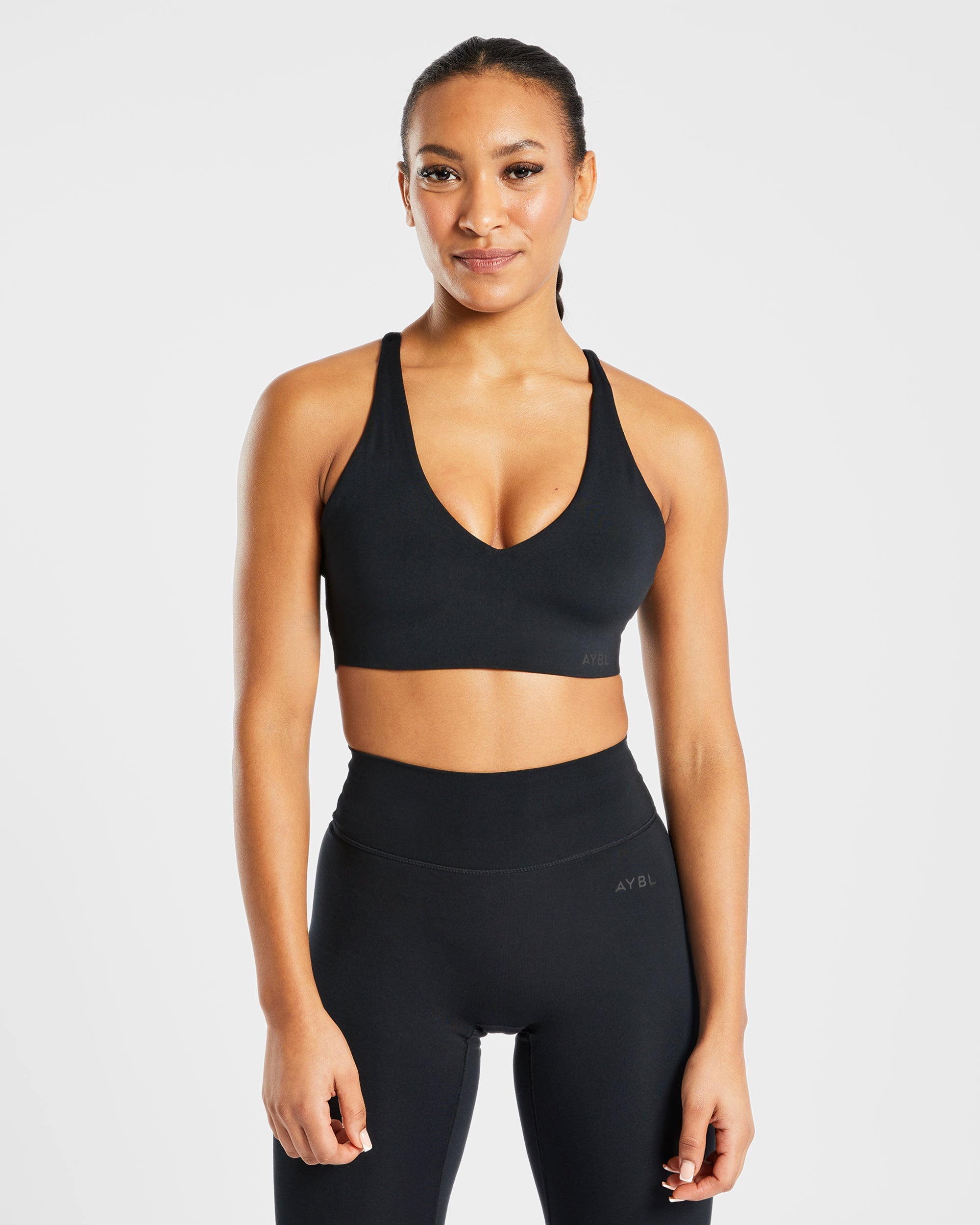 Staple Sports Bra - Zwart