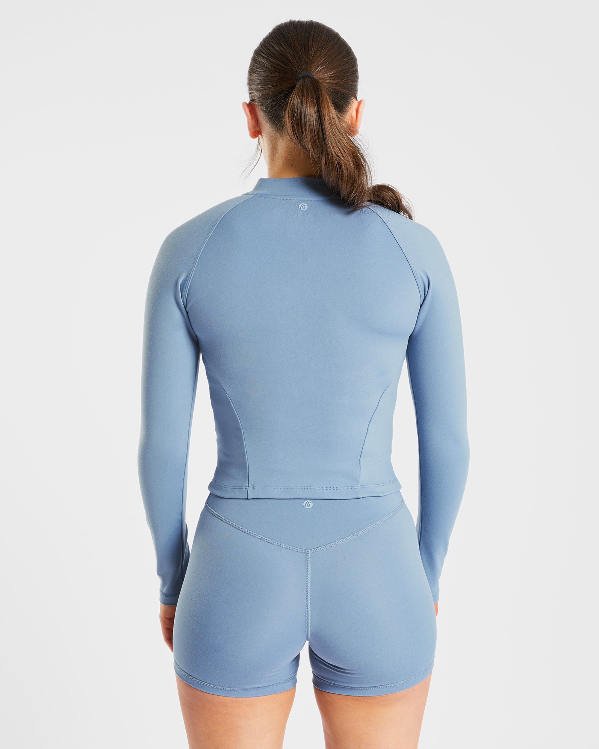 Staple Zip Jacket - Slate Blauw