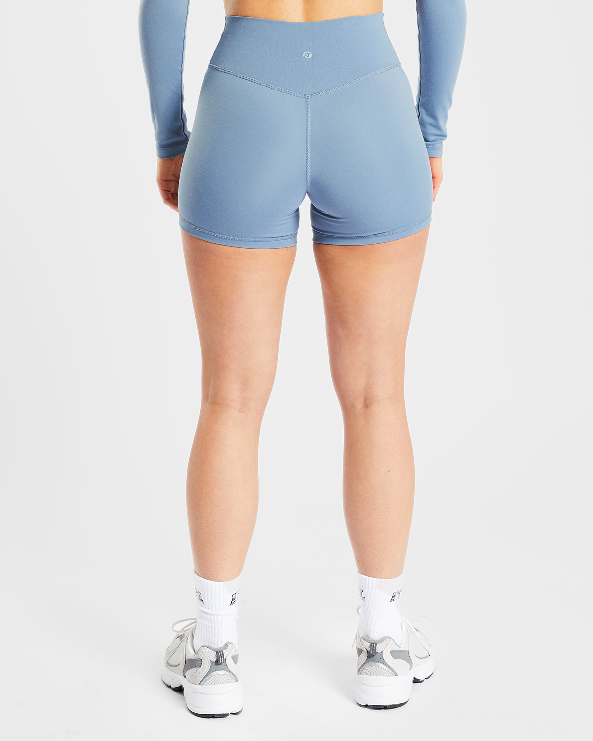 Staple Shorts - Slate Blauw