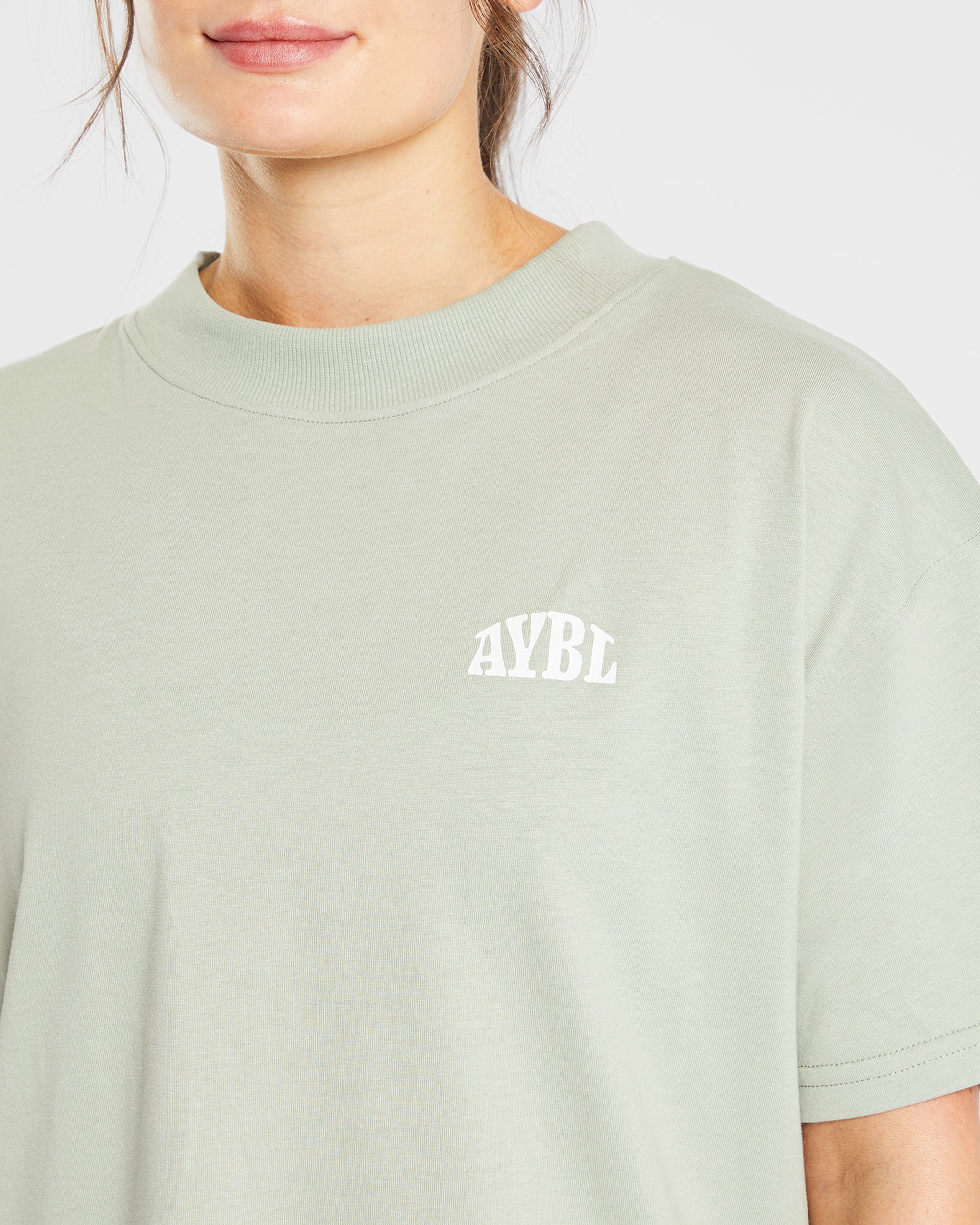 Mind Over Matter Oversized T Shirt - Groen
