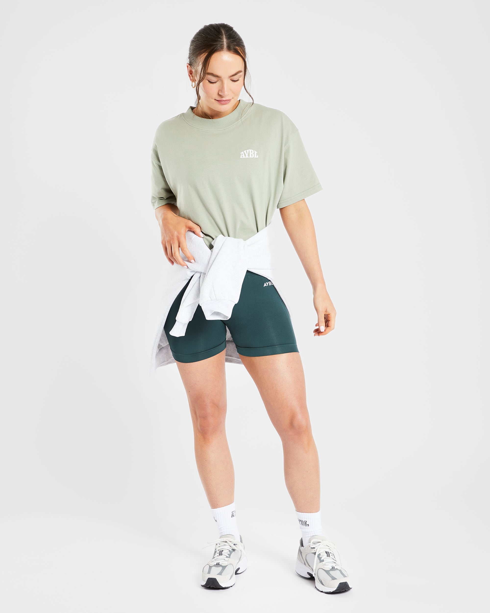 Mind Over Matter Oversized T Shirt - Groen