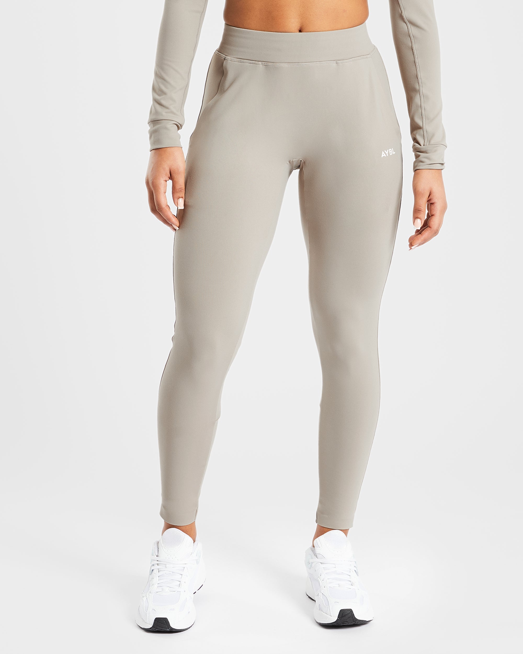 Taupe joggers womens sale