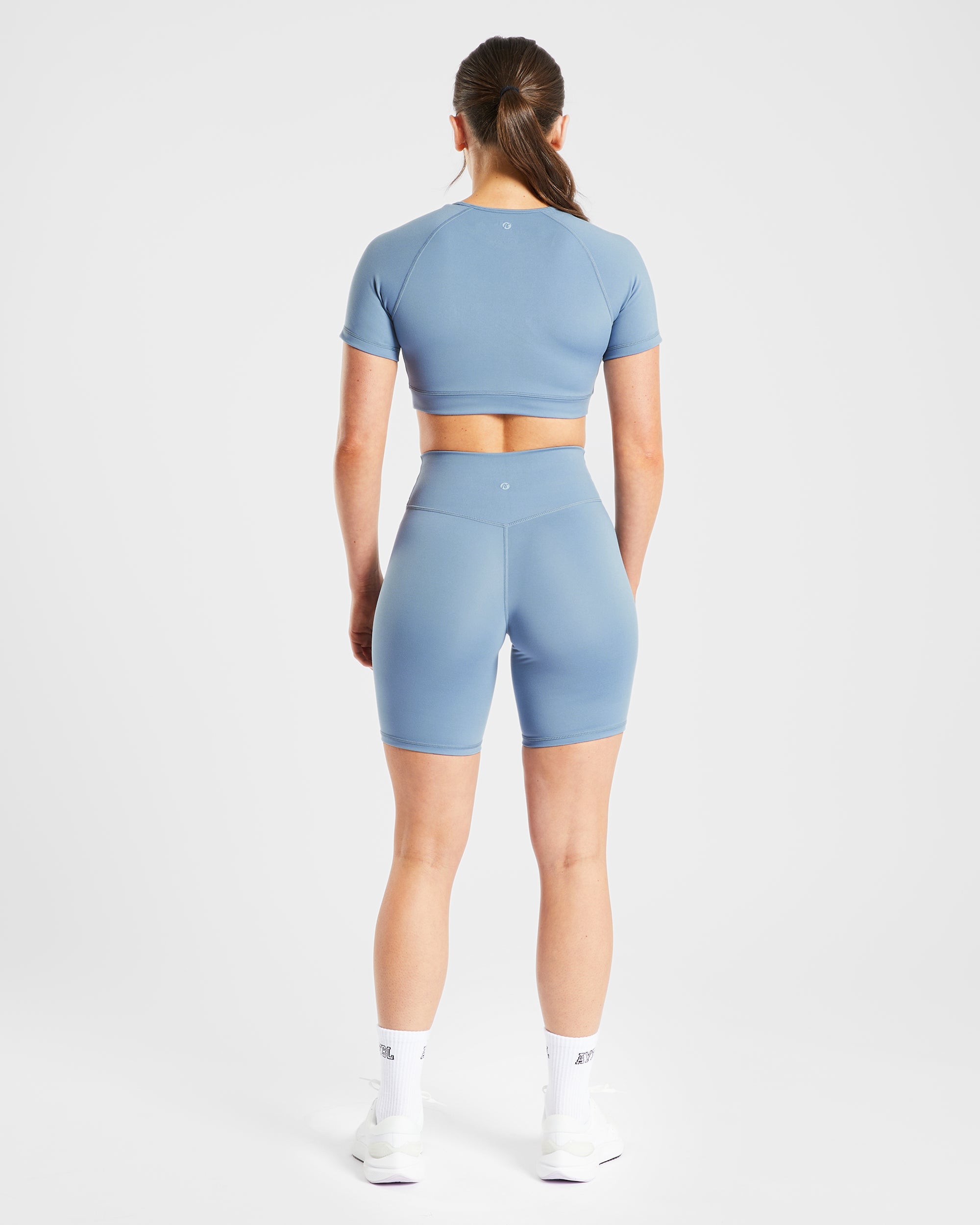 Staple Cycling Shorts - Slate Blauw