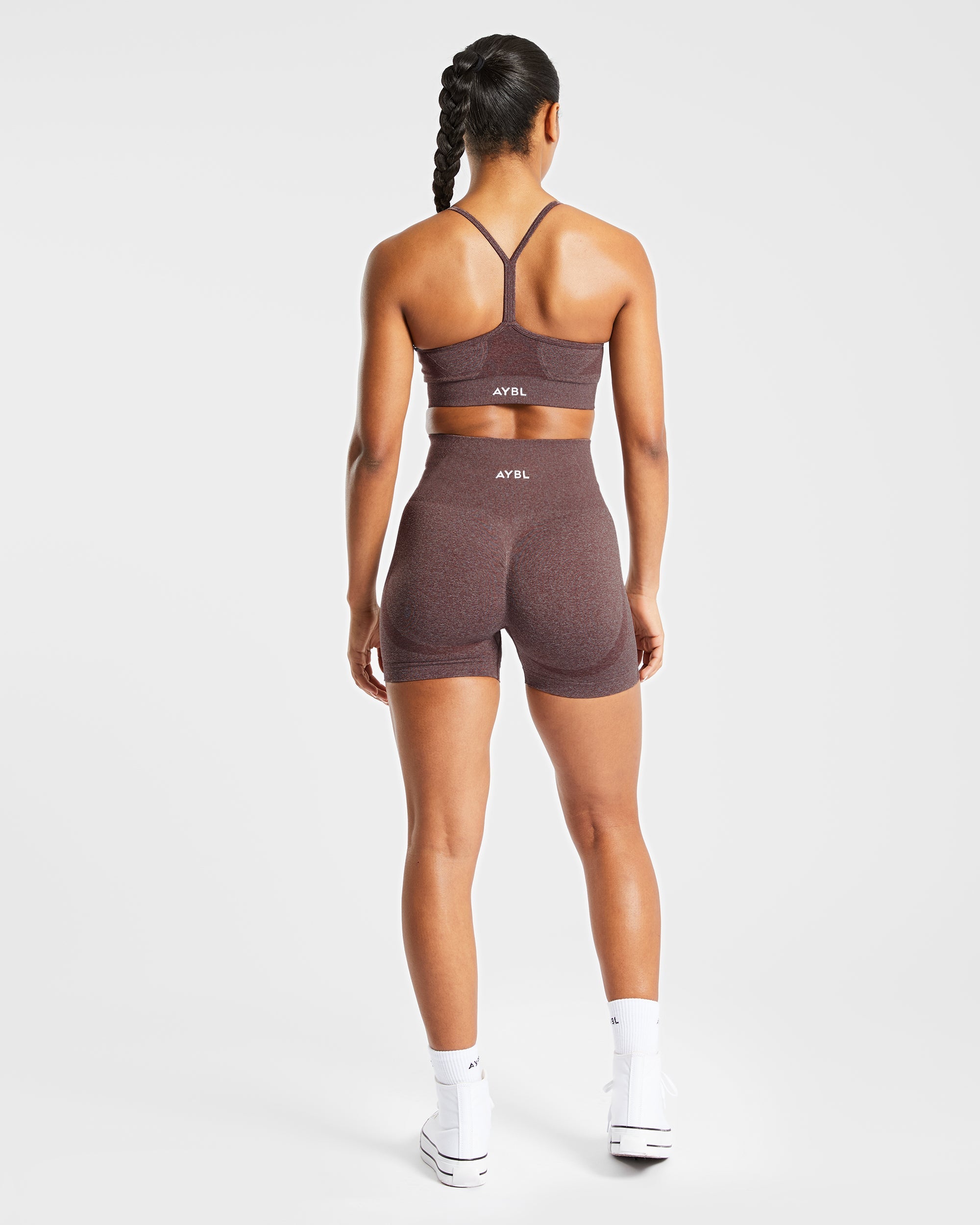 Empower Seamless Shorts - Bruin Marl