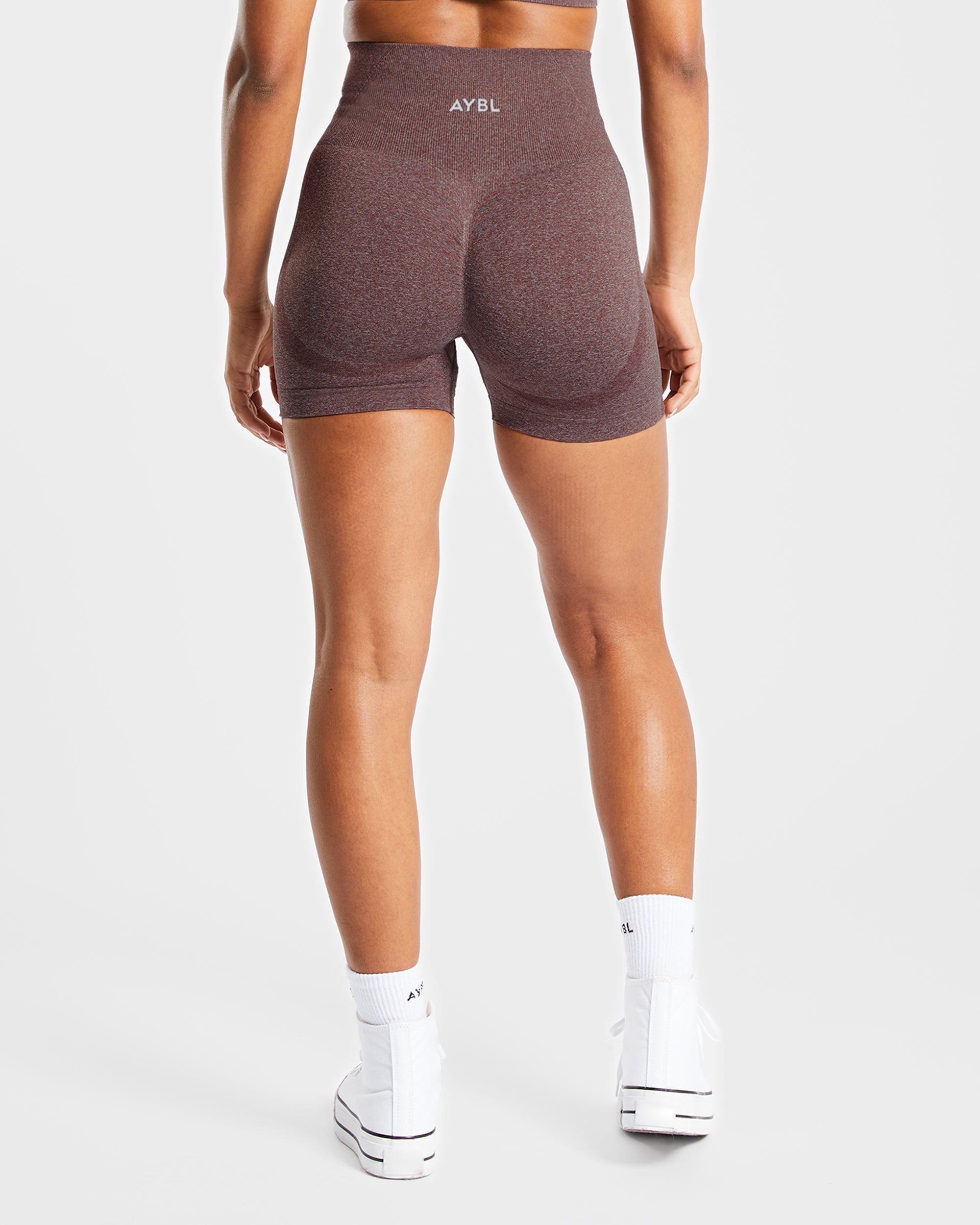 Empower Seamless Shorts - Bruin Marl