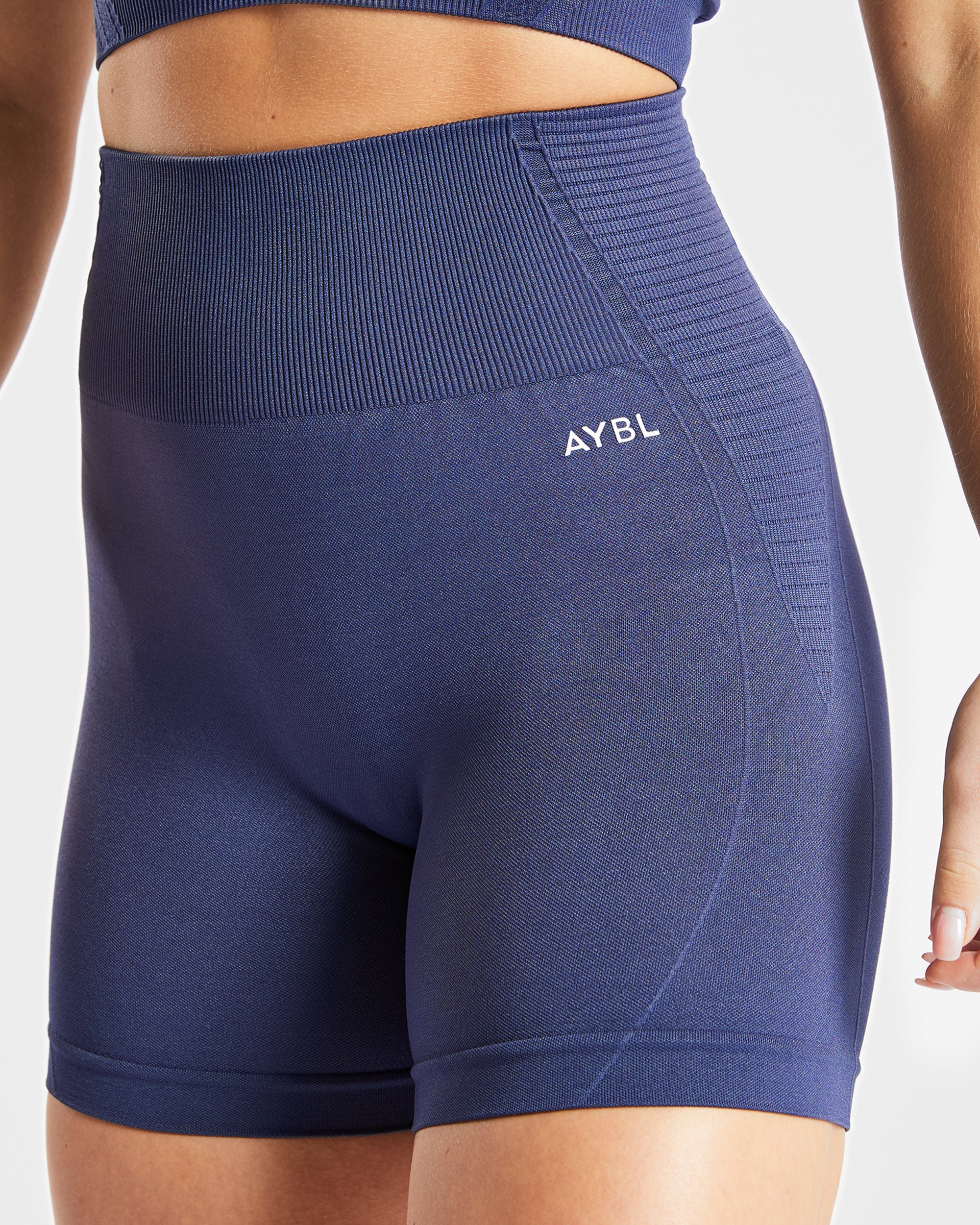 Balance V2 Seamless Shorts - Navy Blauw