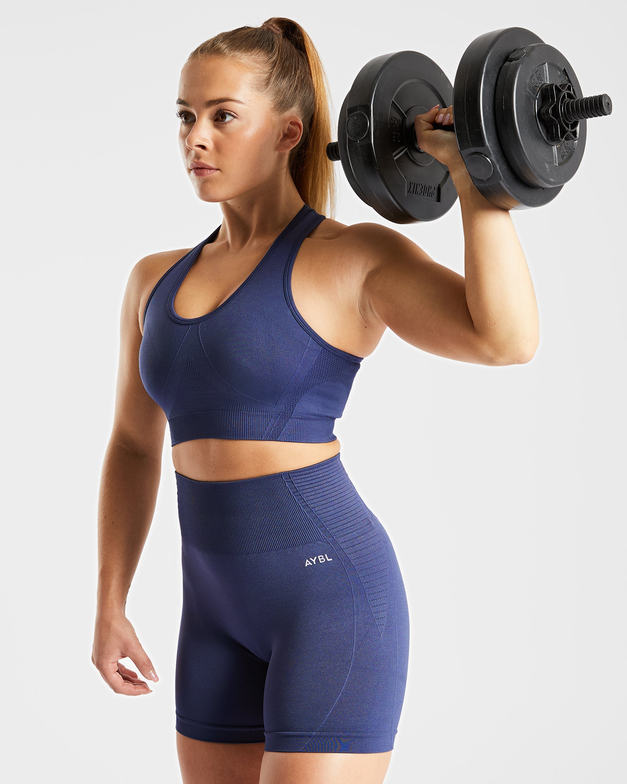 Balance V2 Seamless Shorts - Navy Blauw