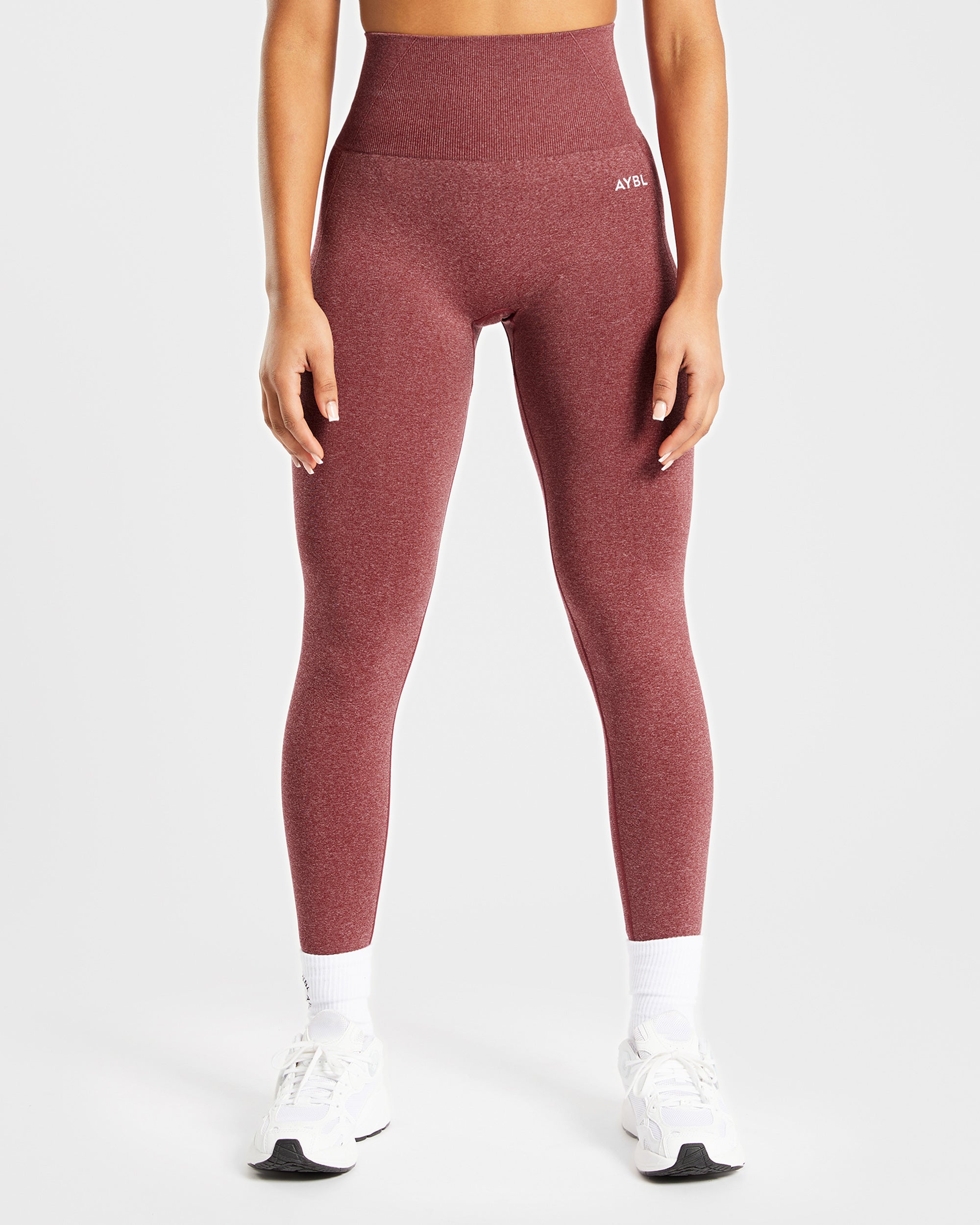 Empower Seamless Leggings - Rood Marl