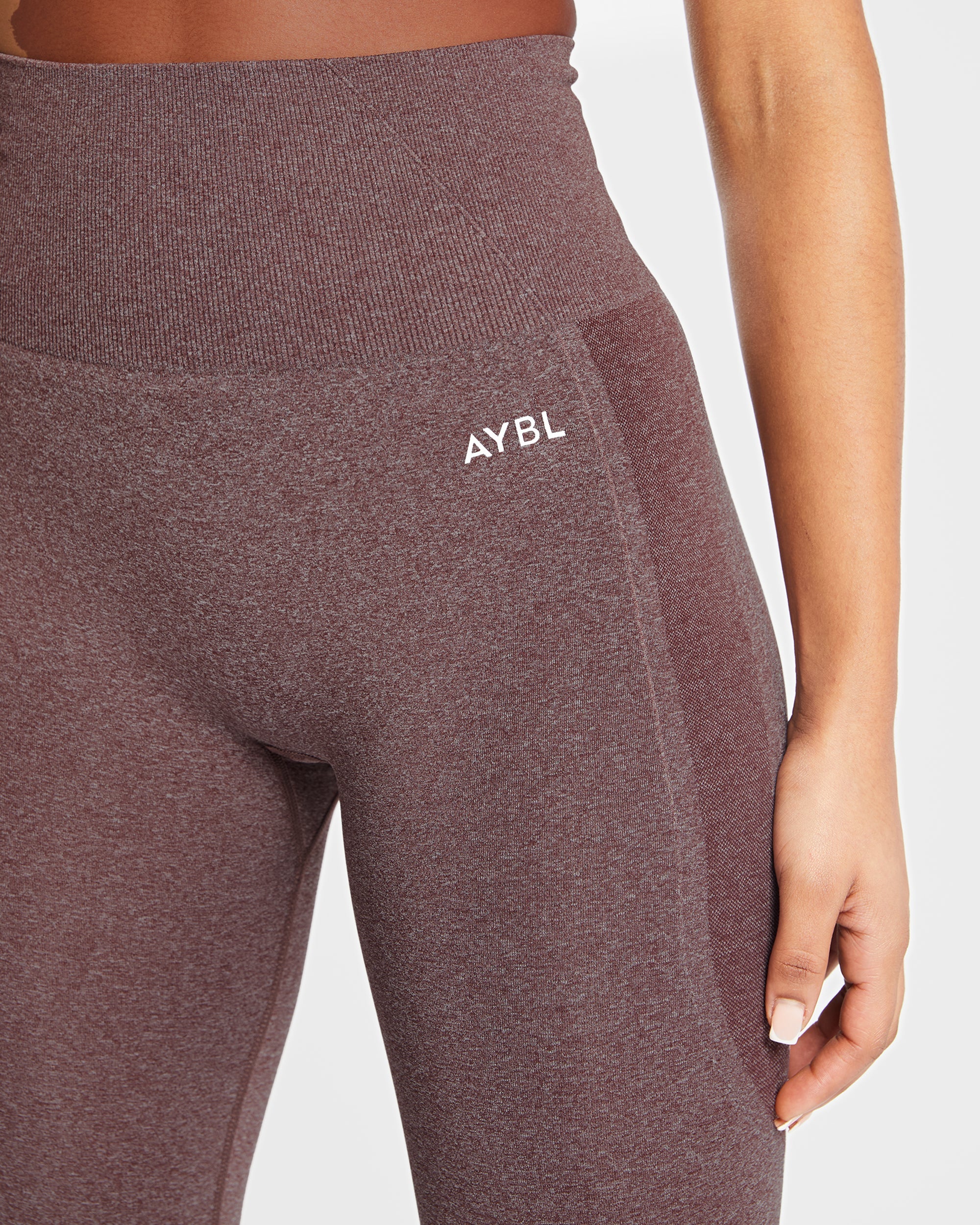 Empower Seamless Leggings - Bruin Marl