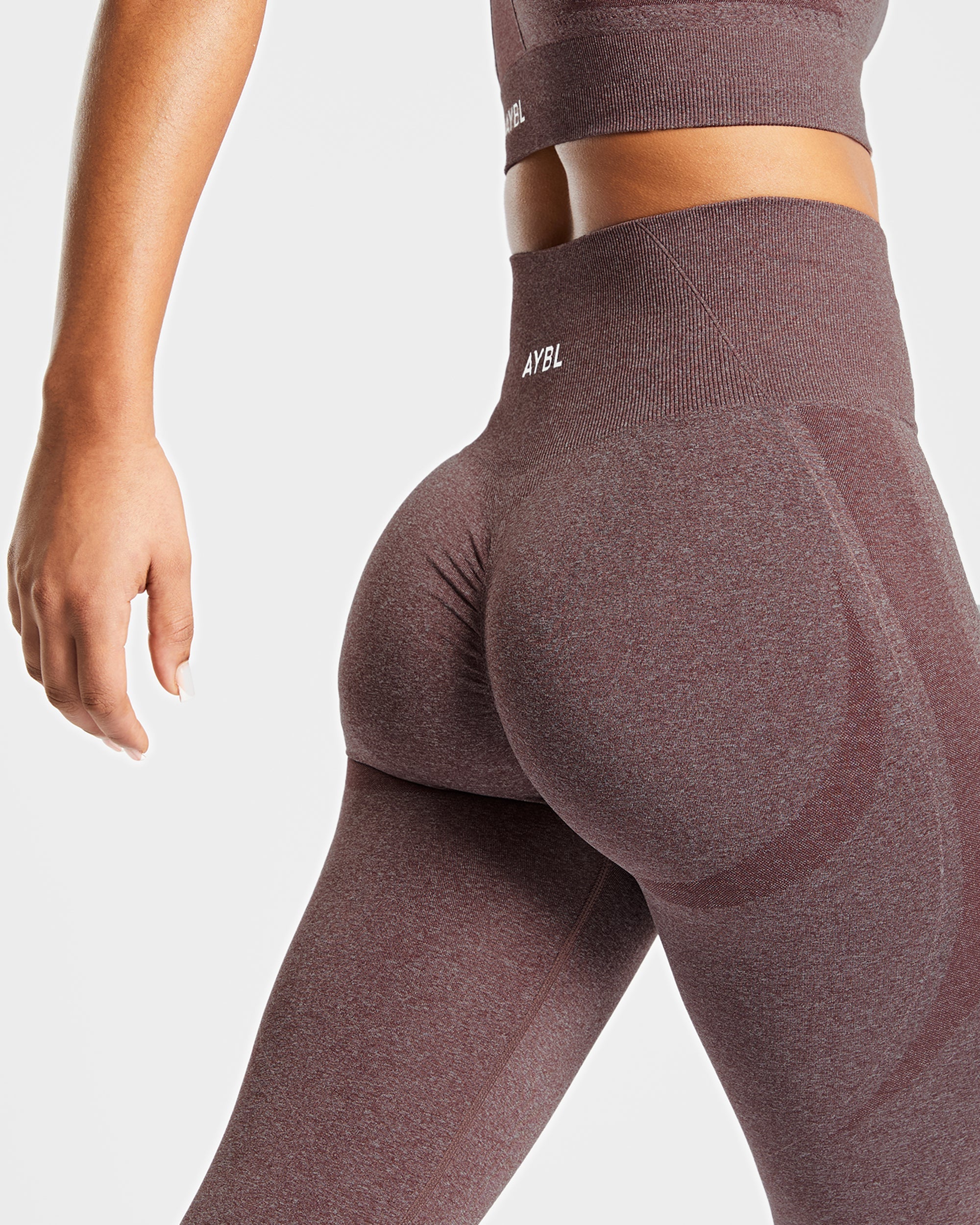 Empower Seamless Leggings - Bruin Marl