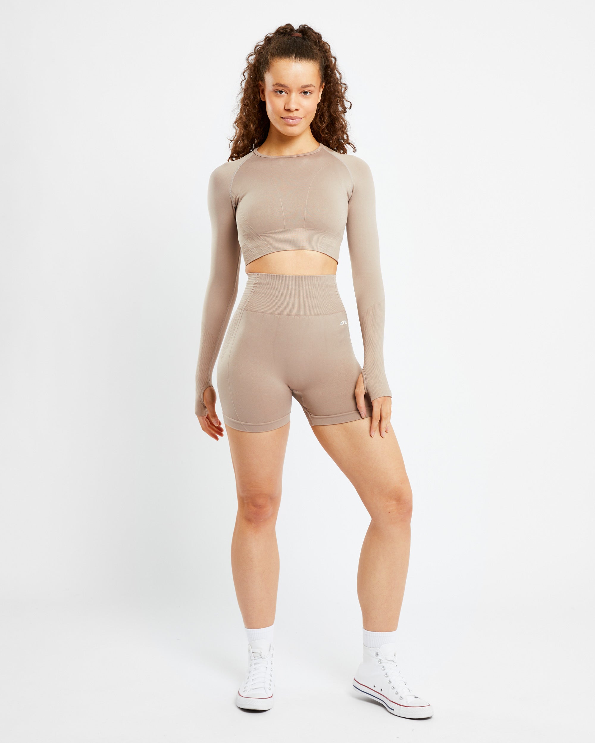 Balance V2 Seamless Shorts - Mocha