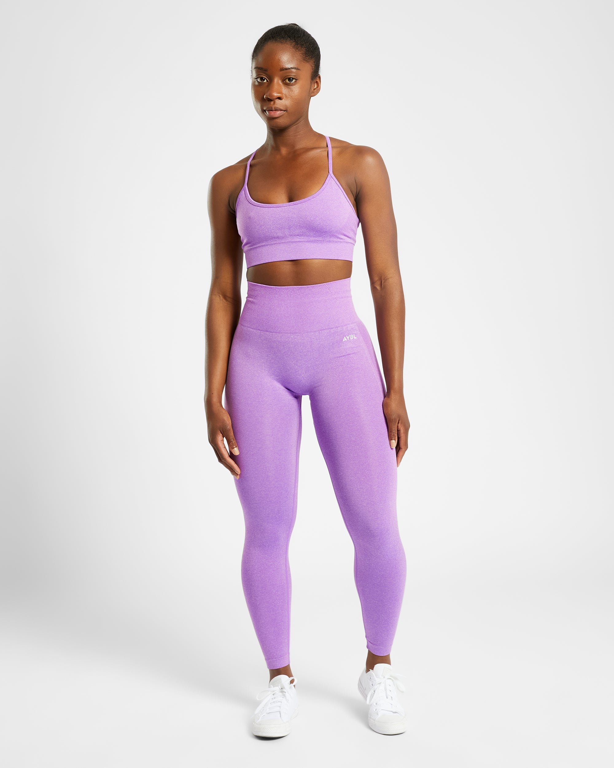 Empower Seamless Leggings - Paars Marl