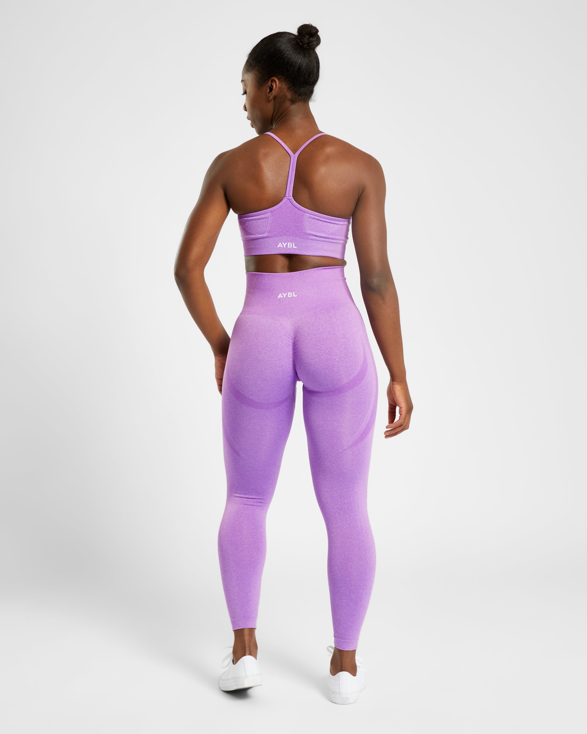 Empower Seamless Leggings - Paars Marl