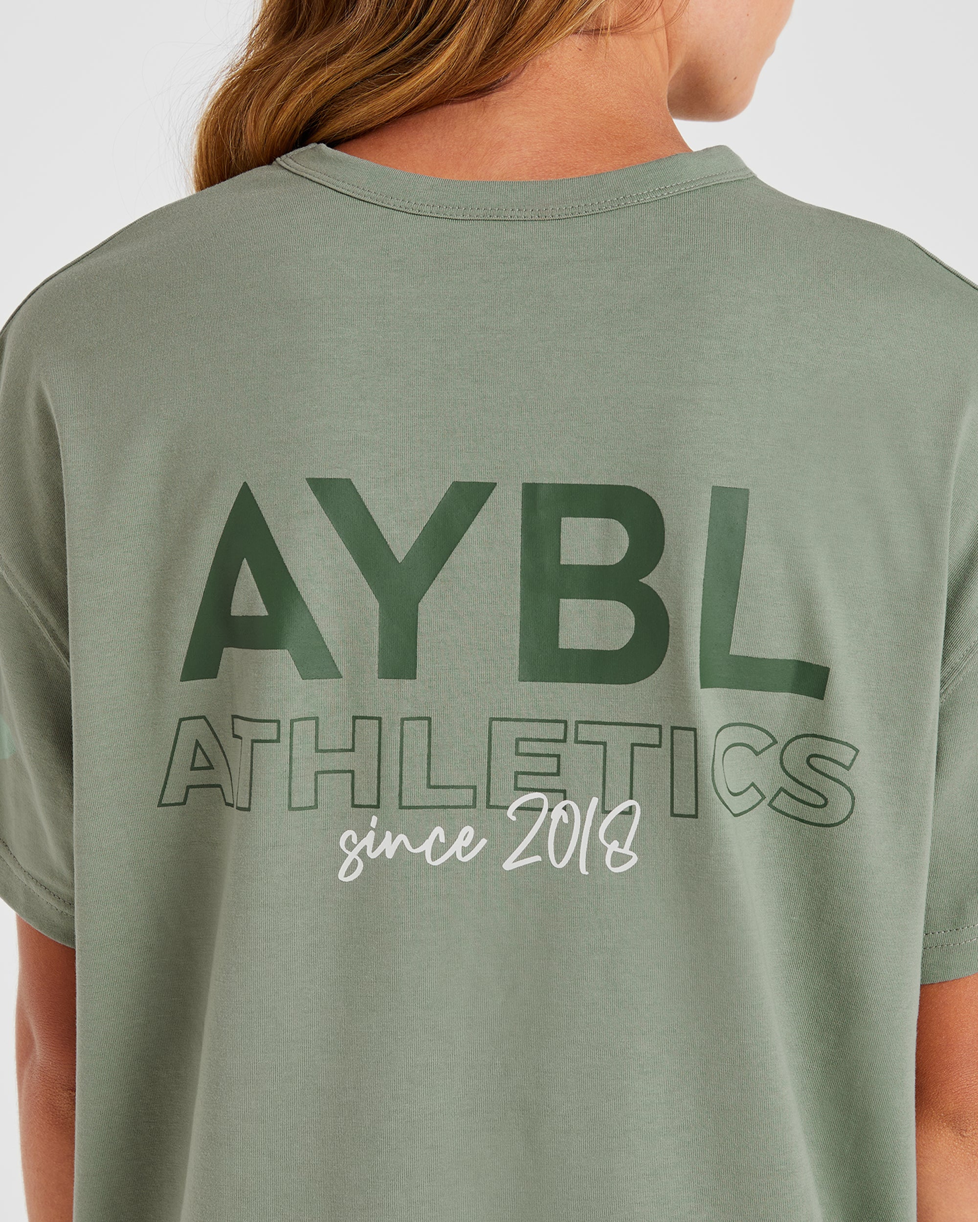 AYBL Athletics Oversized T Shirt - Groen