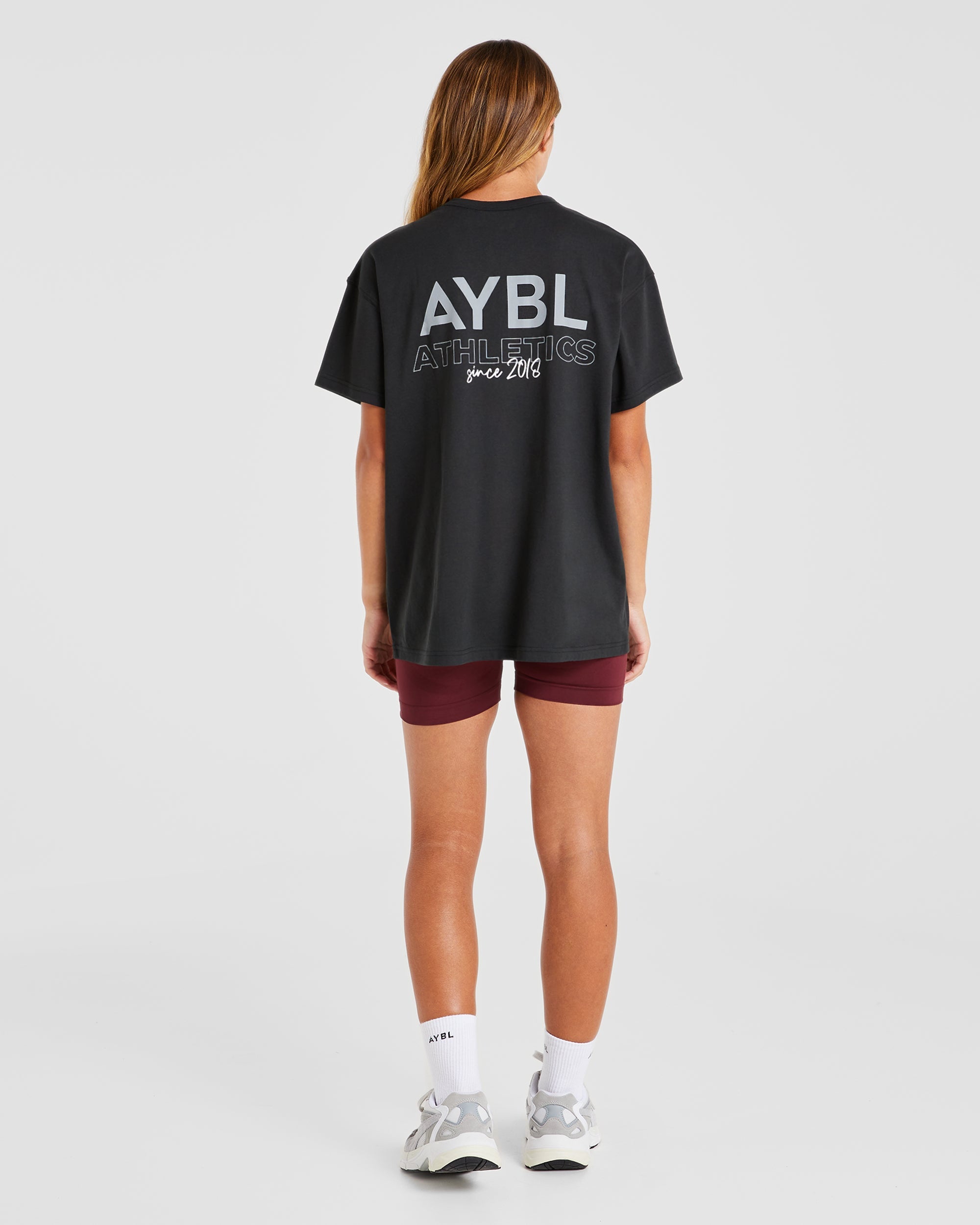 AYBL Athletics Oversized T Shirt - Zwart