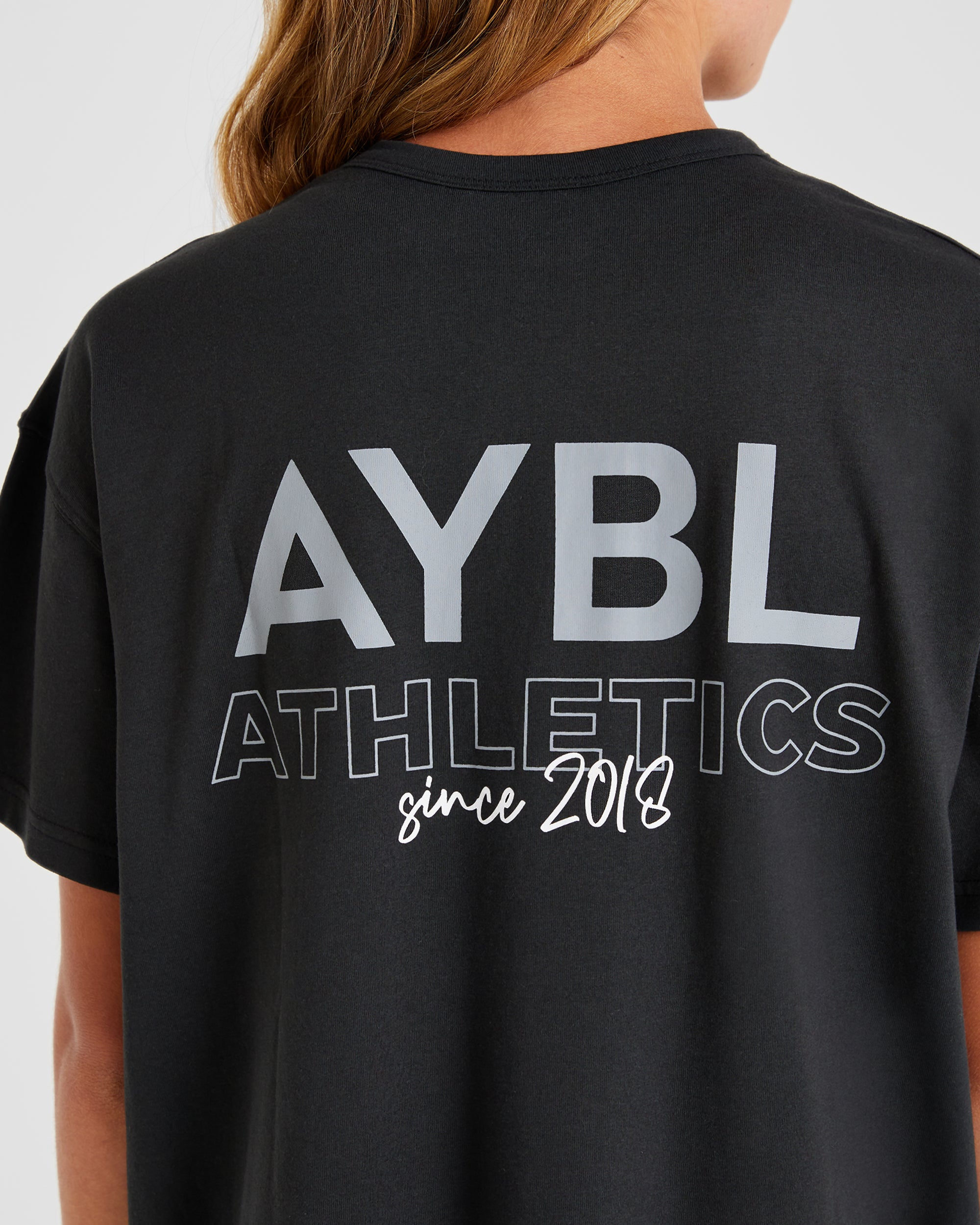 AYBL Athletics Oversized T Shirt - Zwart