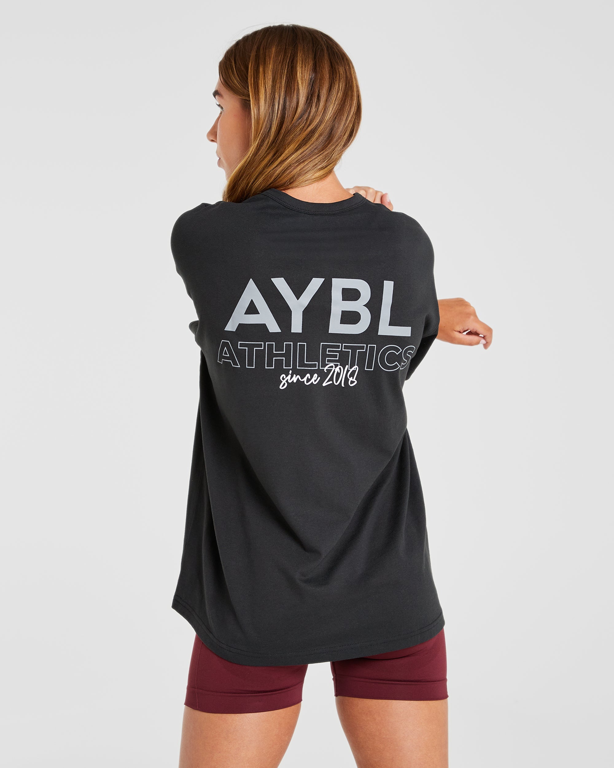 AYBL Athletics Oversized T Shirt - Zwart
