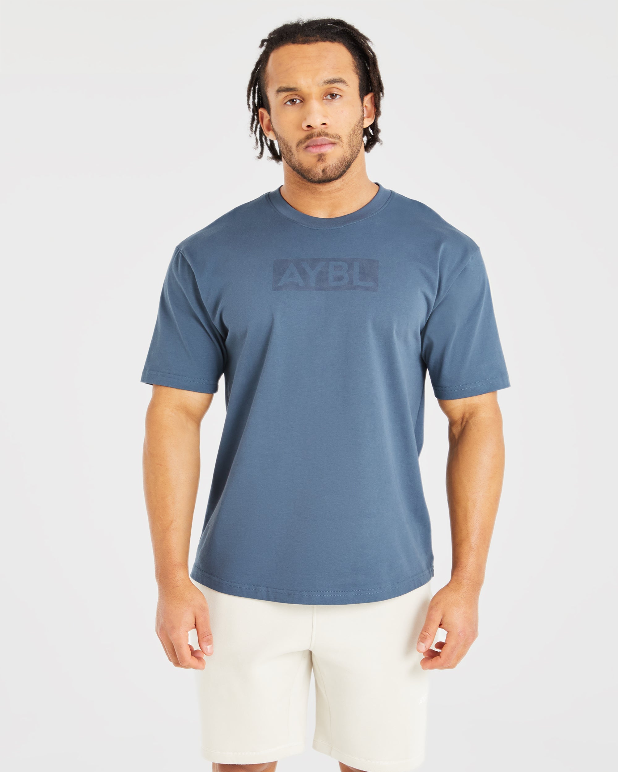 Core T Shirt - Vintage Blauw