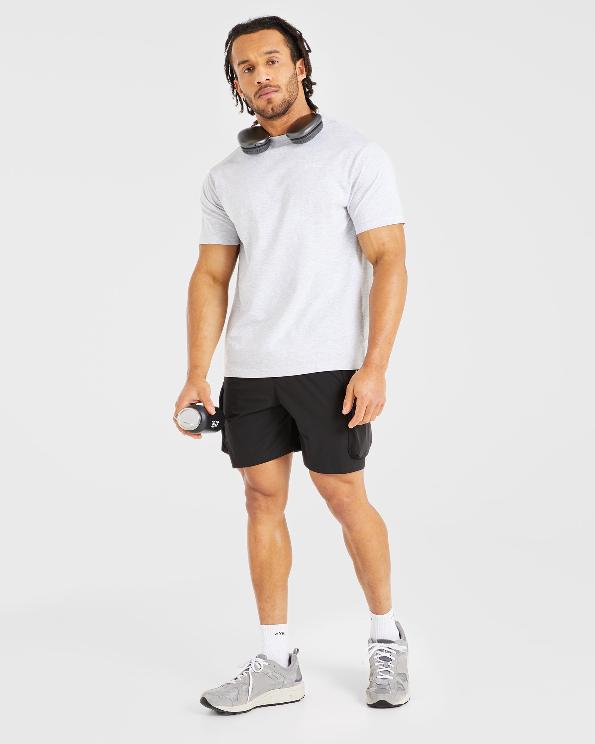 Sport Cargo Shorts - Zwart