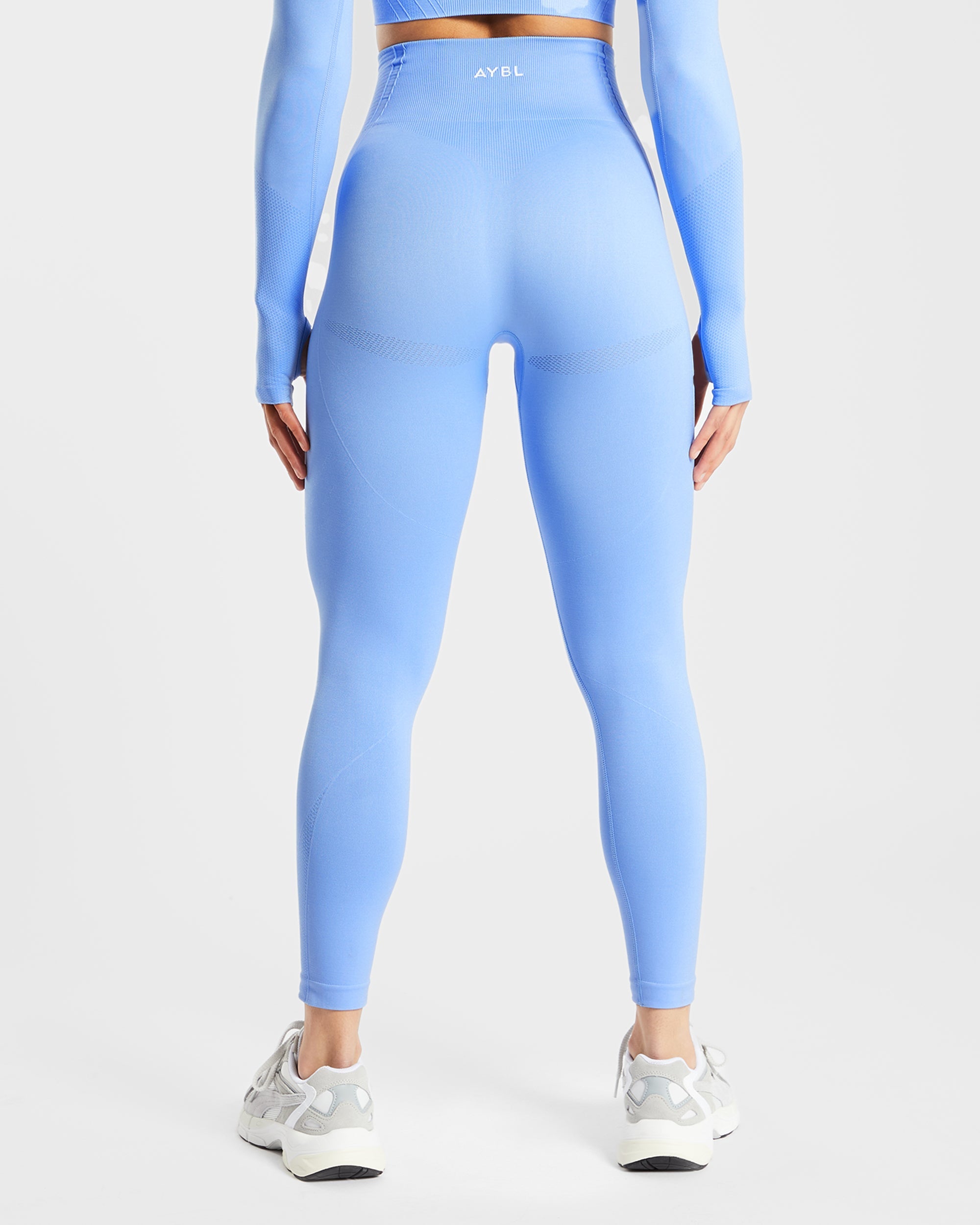 Balance V2 Seamless Leggings - Chambray Blauw
