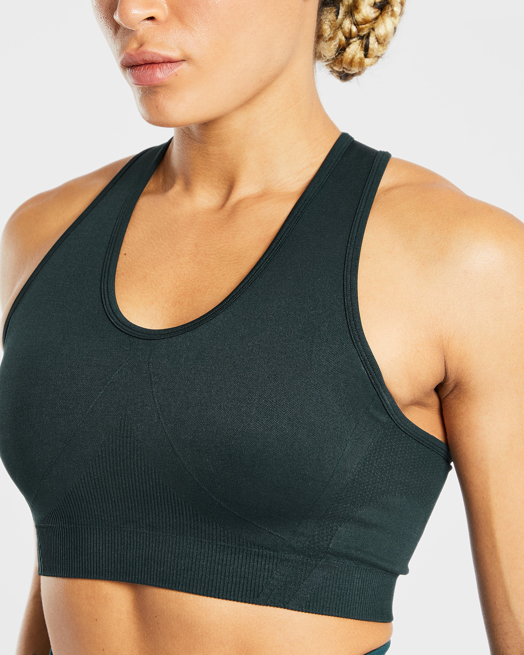 Balance V2 Seamless Sports Bra - Forest Groen