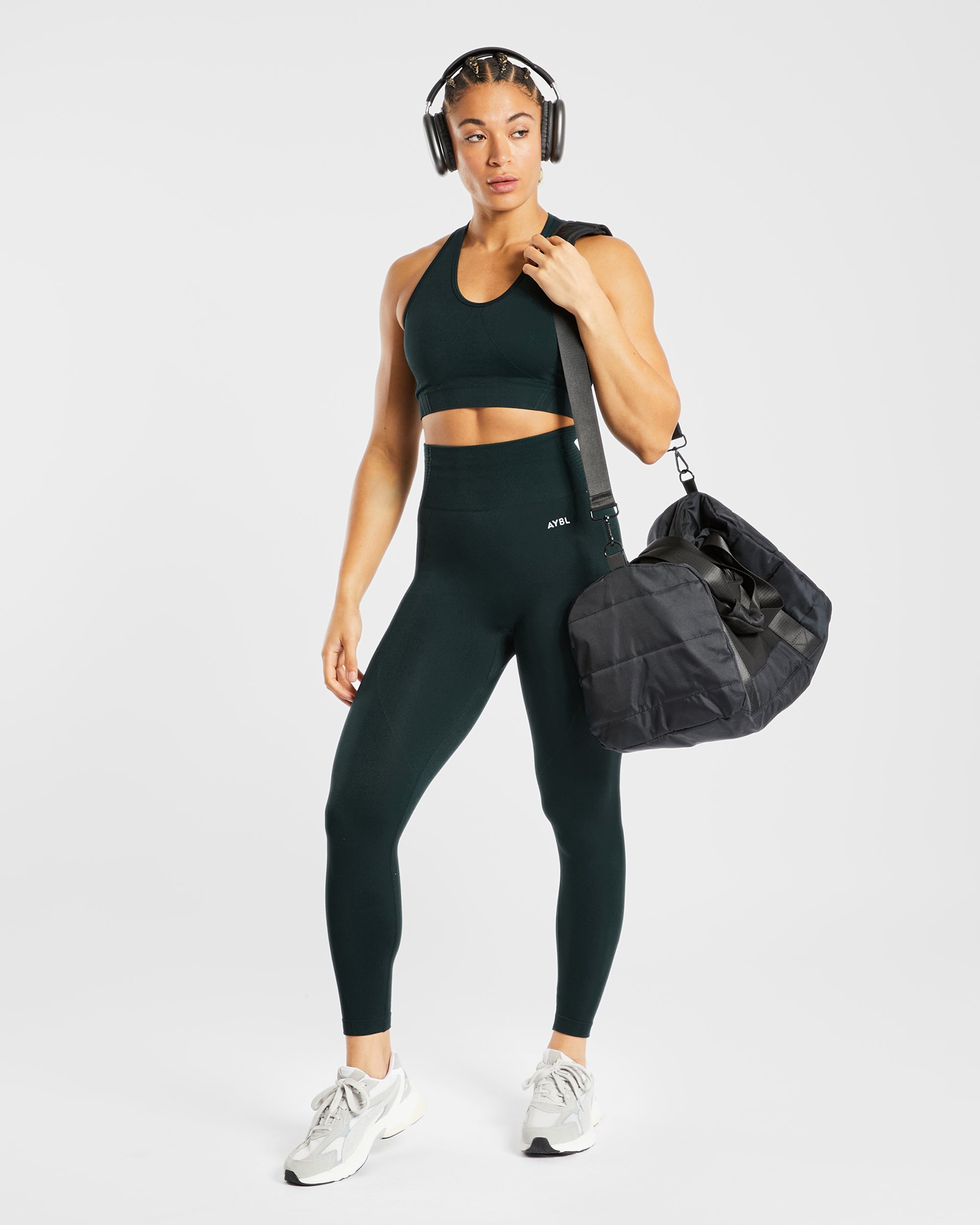 Balance V2 Seamless Sports Bra - Forest Groen